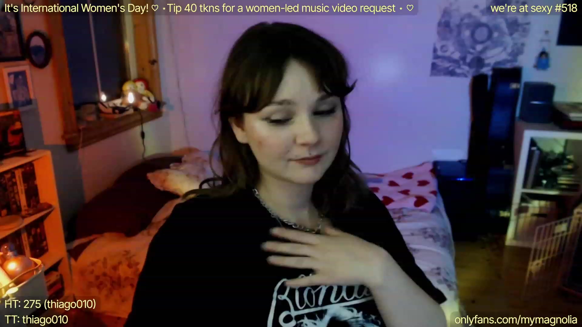 Gallery image thumbnail from mymagnolia's myfreecams stream on, 03/09/2023, 05:20 image 17 of 20