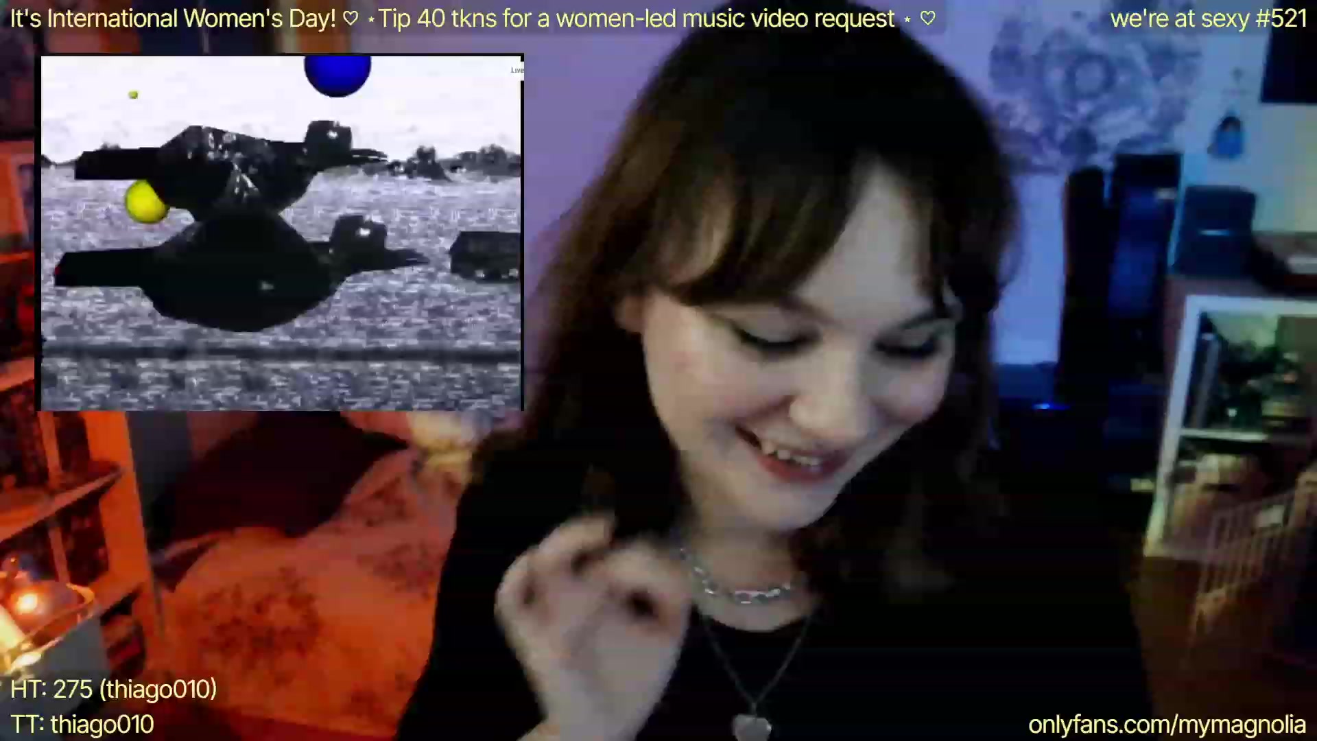Gallery image thumbnail from mymagnolia's myfreecams stream on, 03/09/2023, 05:20 image 4 of 20