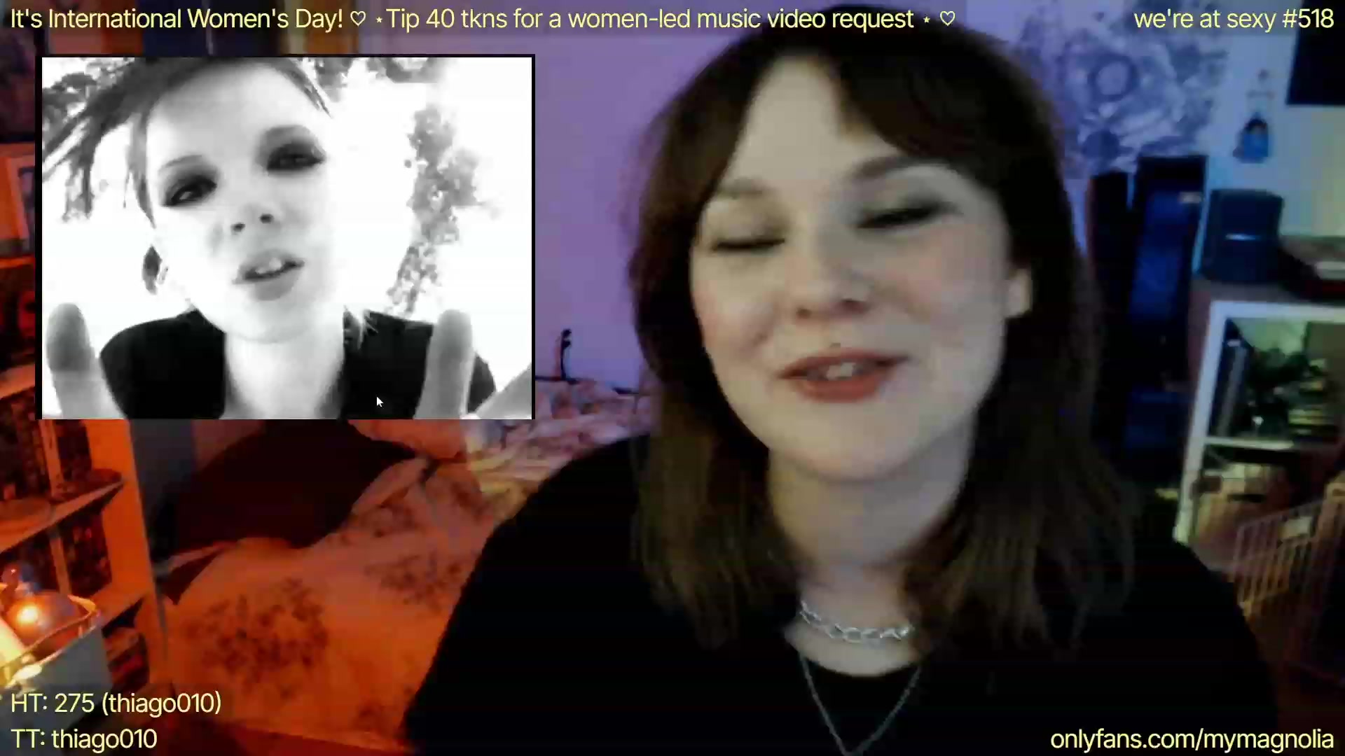 Gallery image thumbnail from mymagnolia's myfreecams stream on, 03/09/2023, 05:20 image 14 of 20