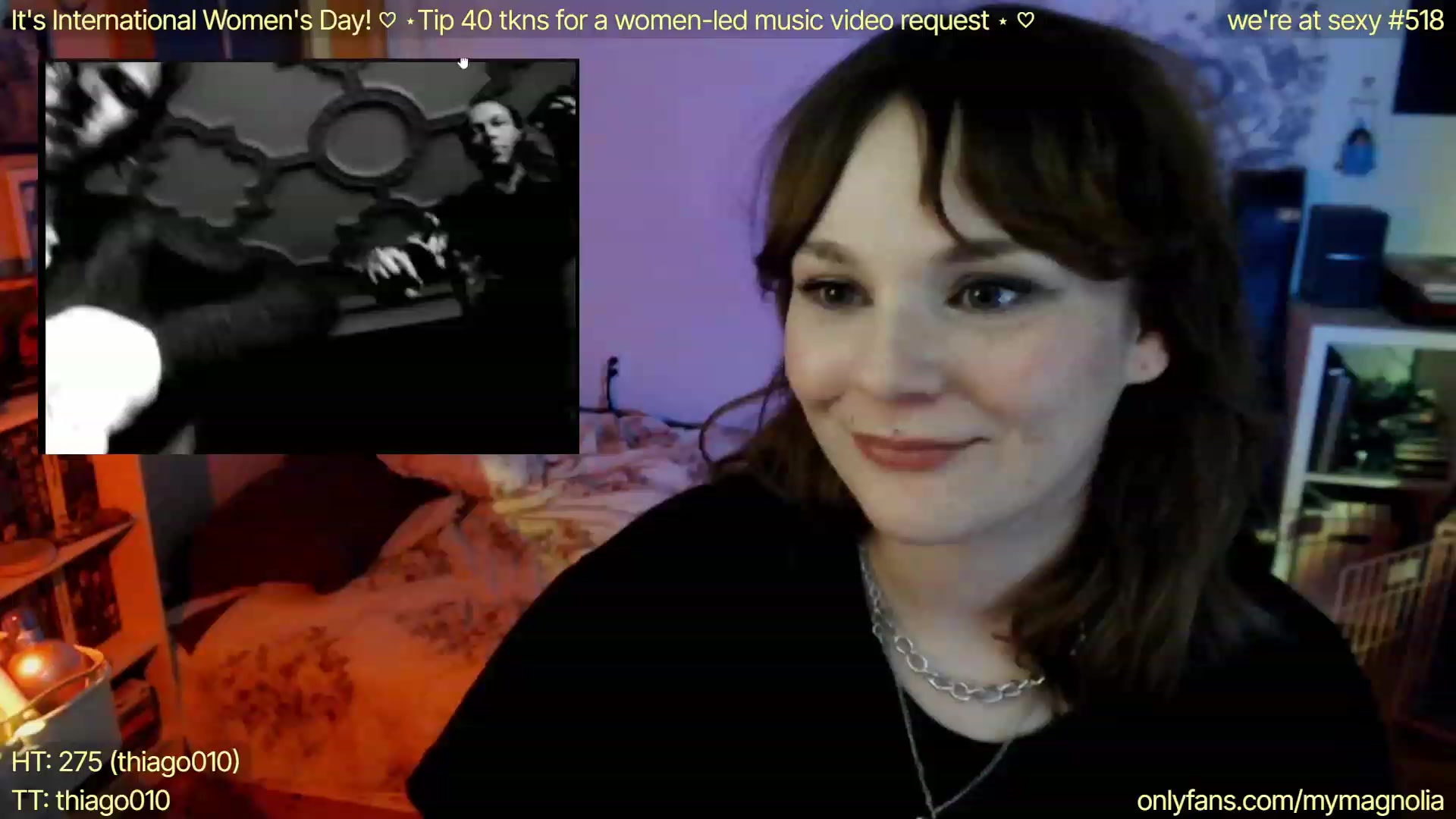Gallery image thumbnail from mymagnolia's myfreecams stream on, 03/09/2023, 05:20 image 13 of 20