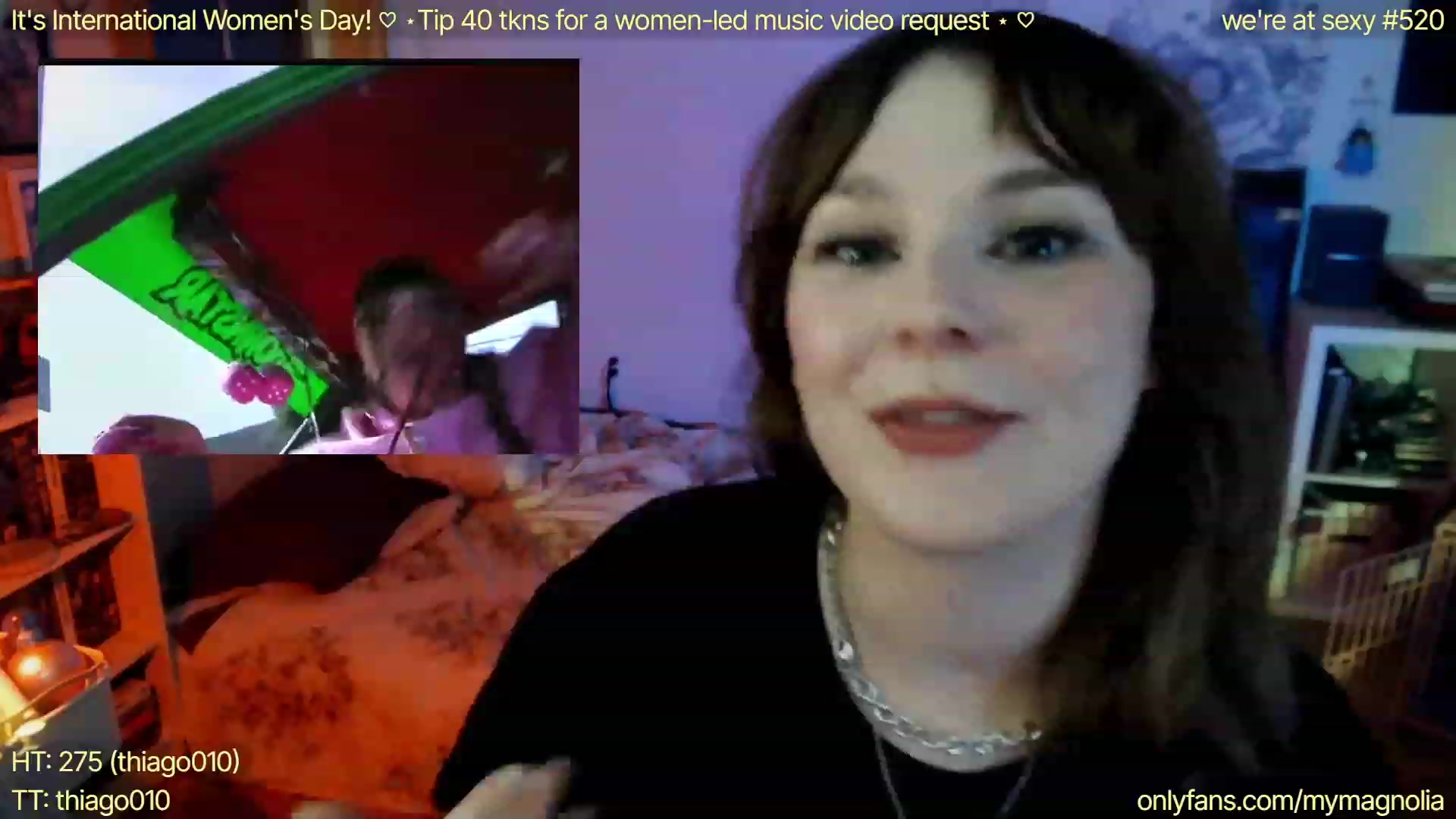 Gallery image thumbnail from mymagnolia's myfreecams stream on, 03/09/2023, 05:20 image 8 of 20