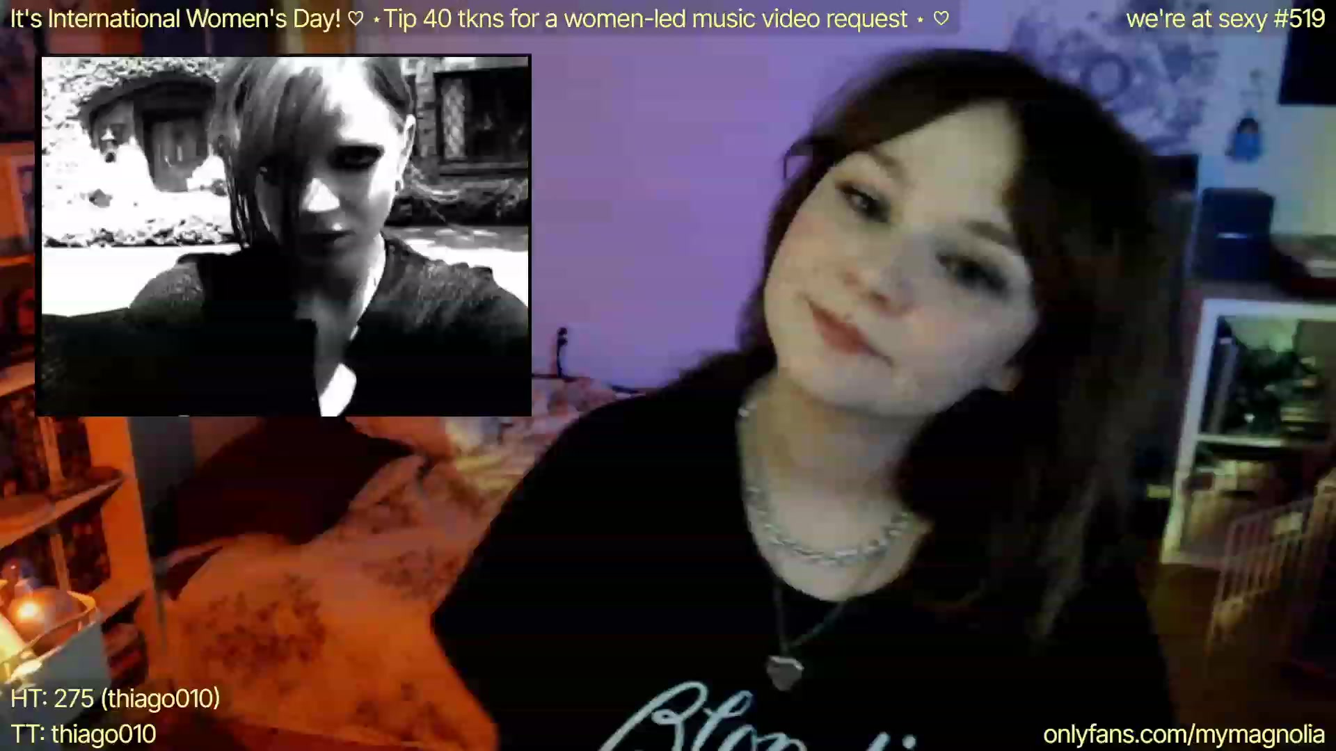 Gallery image thumbnail from mymagnolia's myfreecams stream on, 03/09/2023, 05:20 image 12 of 20