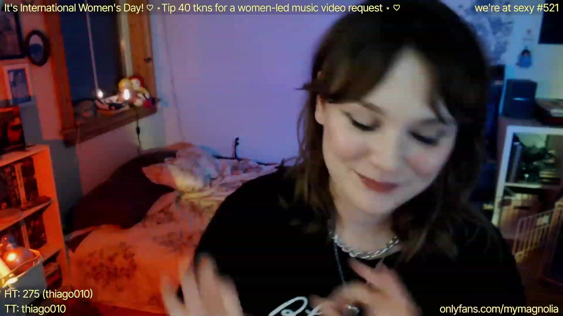 Gallery image thumbnail from mymagnolia's myfreecams stream on, 03/09/2023, 05:20 image 3 of 20