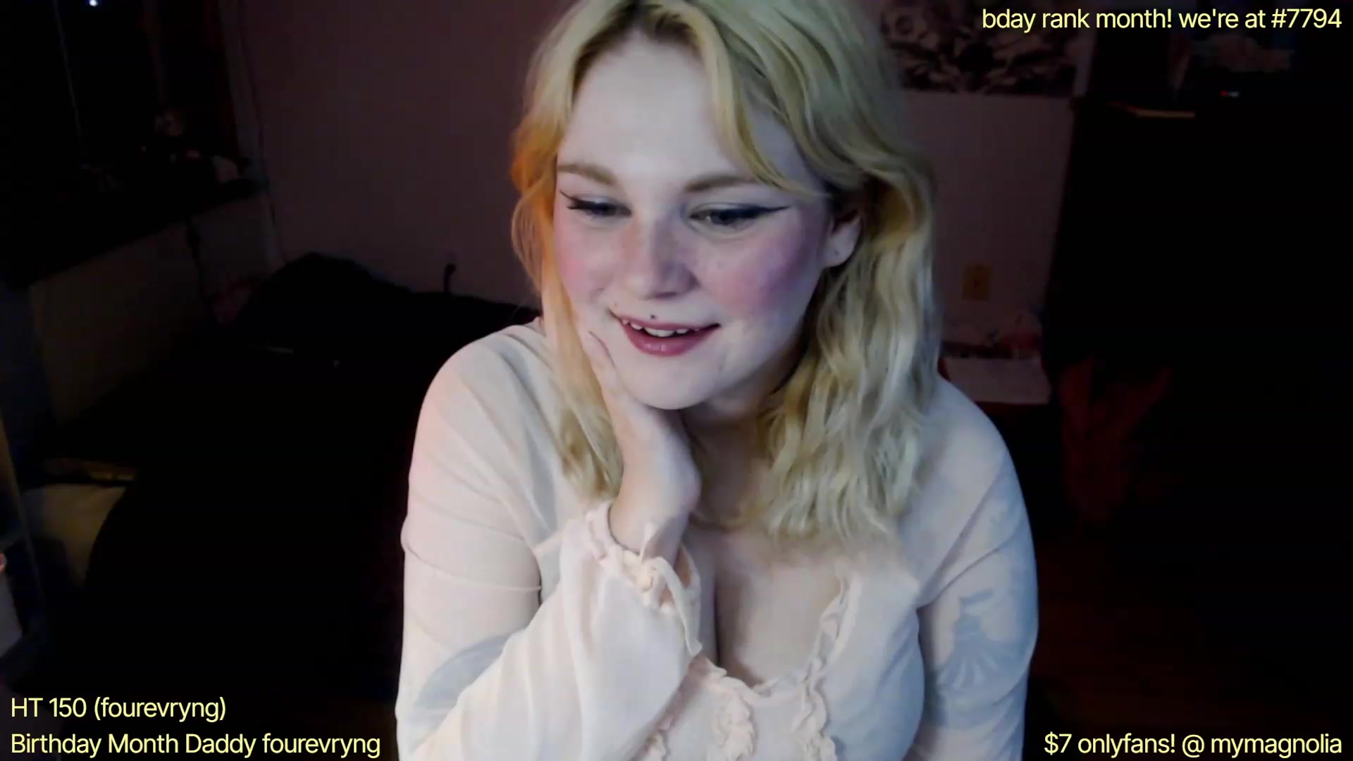 Gallery image thumbnail from mymagnolia's myfreecams stream on, 05/06/2023, 03:58 image 8 of 20