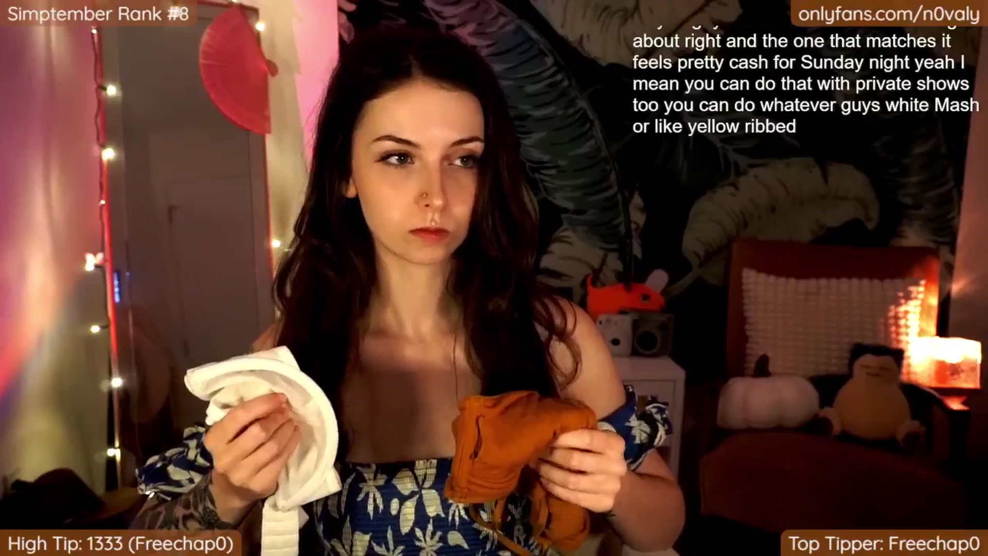 Gallery image thumbnail from n0vacita's myfreecams stream on, 09/30/2024, 04:08 image 8 of 20