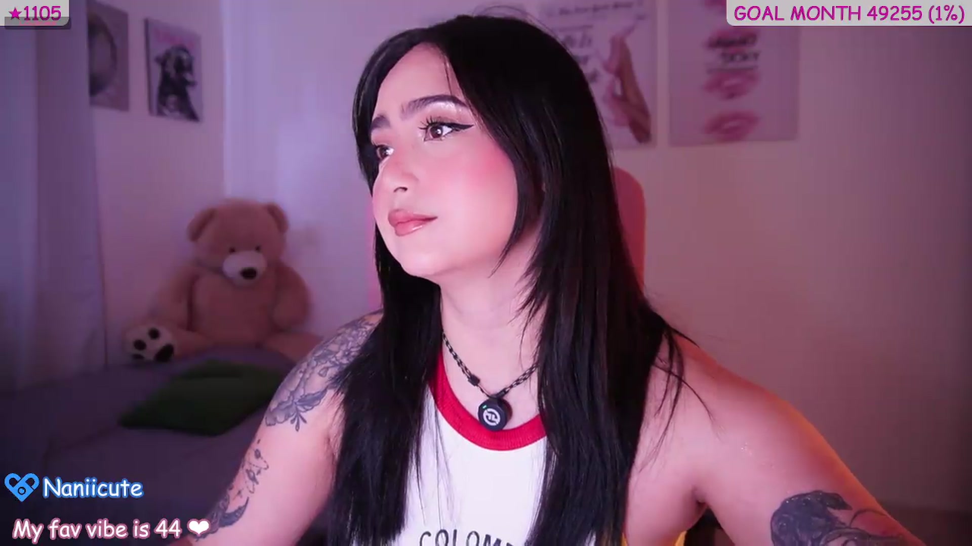 Gallery image thumbnail from naniicute's myfreecams stream on, 06/27/2026, 17:33 image 3 of 20