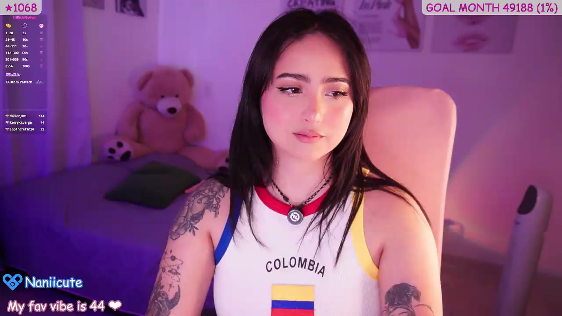 Gallery image thumbnail from naniicute's myfreecams stream on, 06/27/2026, 19:09 image 18 of 20