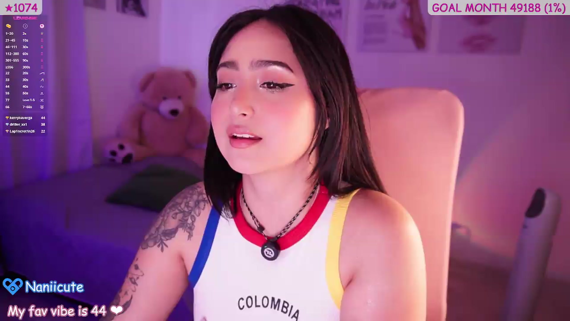 Gallery image thumbnail from naniicute's myfreecams stream on, 06/27/2026, 19:09 image 16 of 20