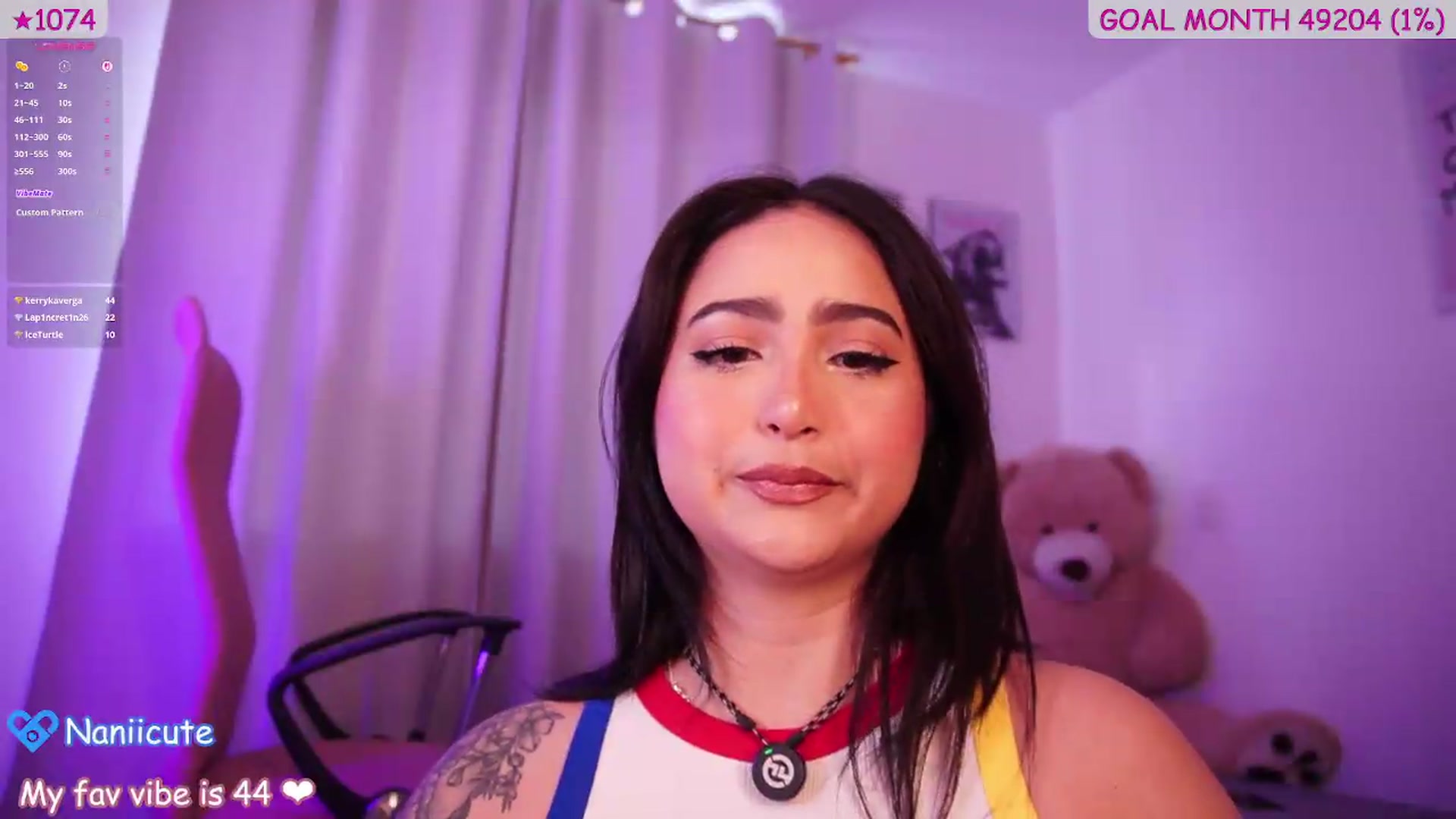 Gallery image thumbnail from naniicute's myfreecams stream on, 06/27/2026, 19:09 image 2 of 20