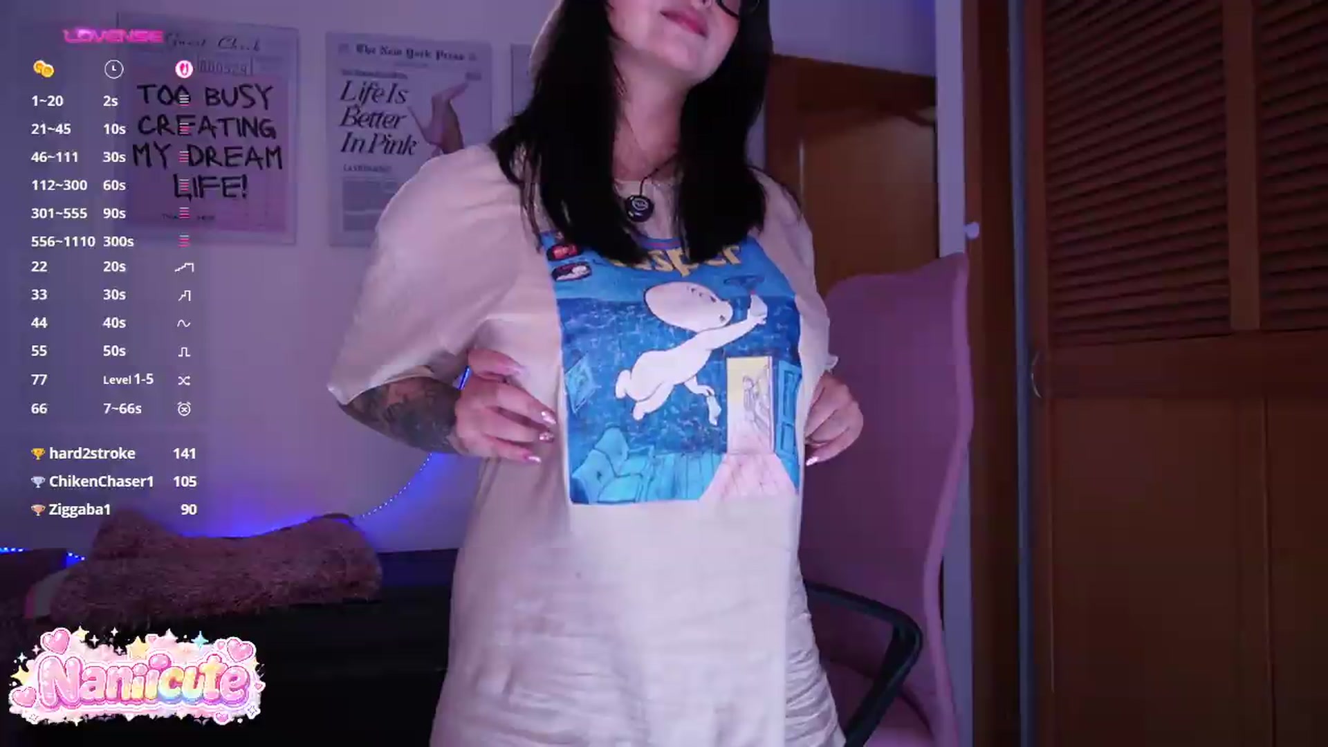 Gallery image thumbnail from naniicute's myfreecams stream on, 07/22/2026, 03:47 image 14 of 20