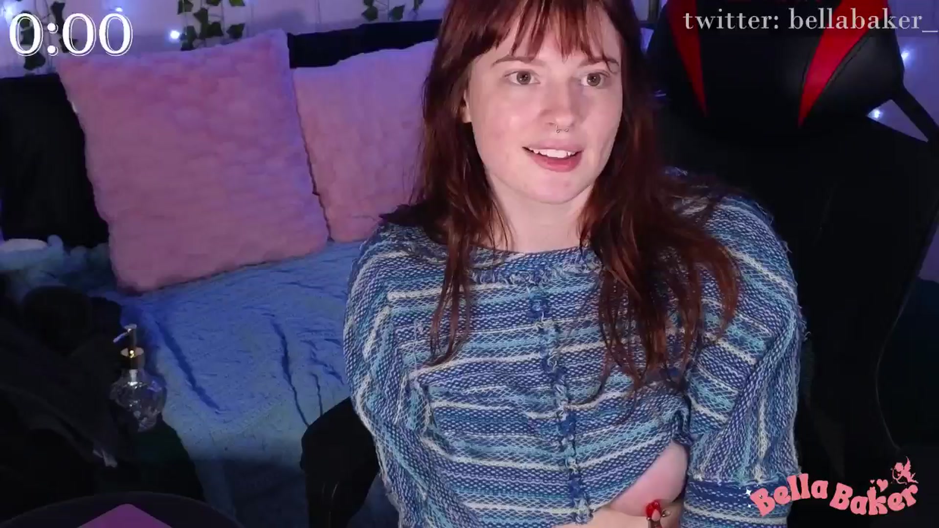 Gallery image thumbnail from naughtybella_'s myfreecams stream on, 05/29/2024, 03:32 image 6 of 20