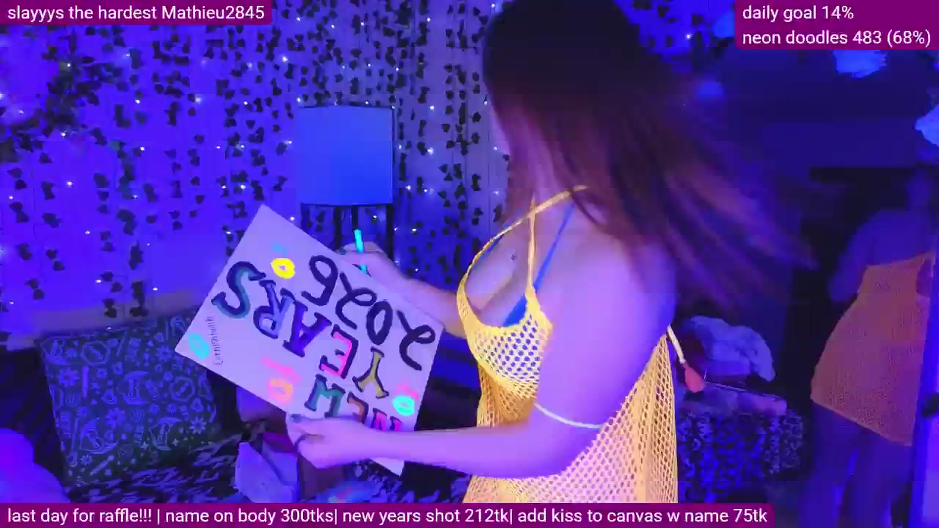 Gallery image thumbnail from naughtybella_'s myfreecams stream on, 01/01/2026, 04:25 image 4 of 20