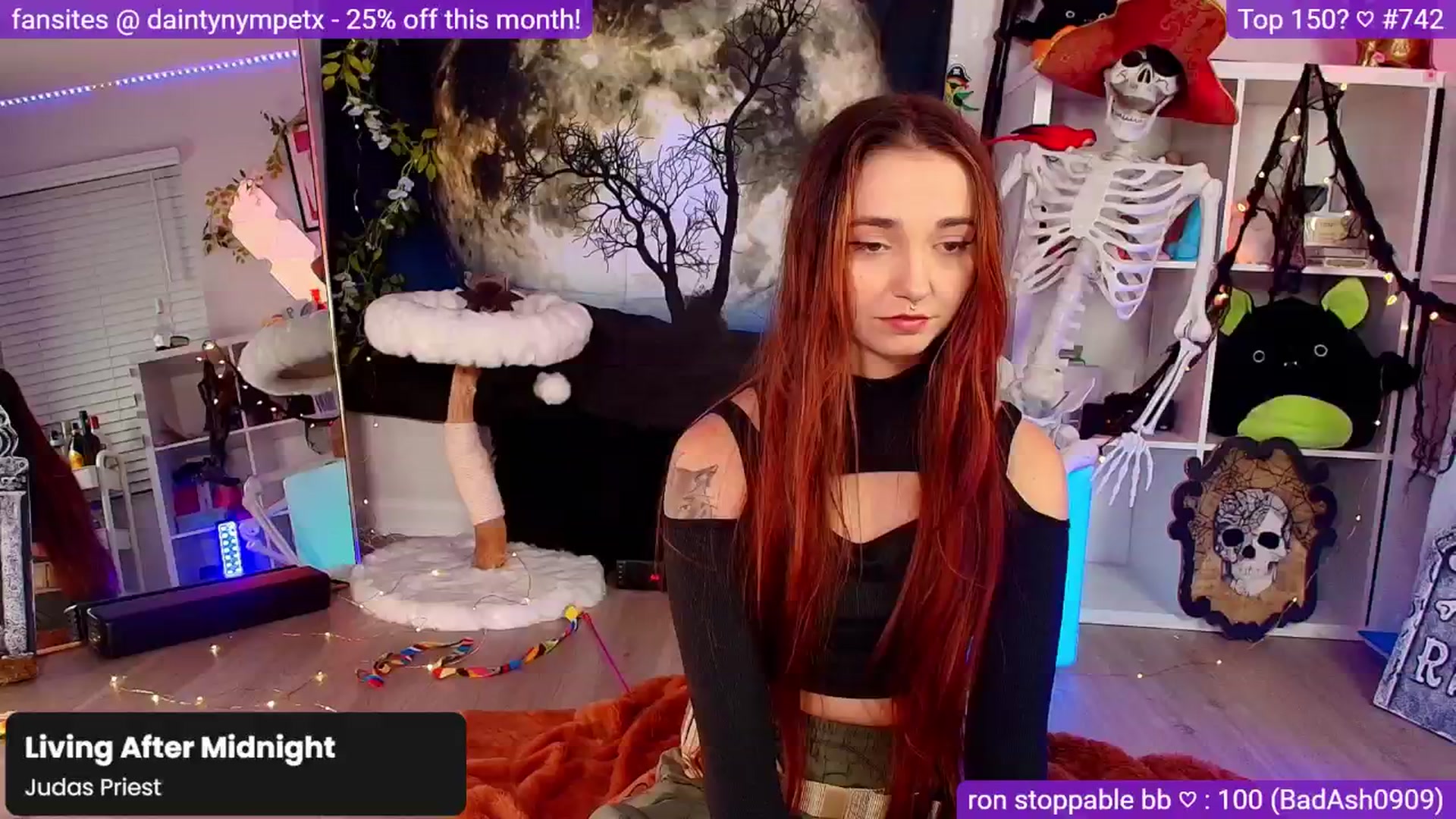 Gallery image thumbnail from nympossible's myfreecams stream on, 10/24/2024, 02:58 image 8 of 20