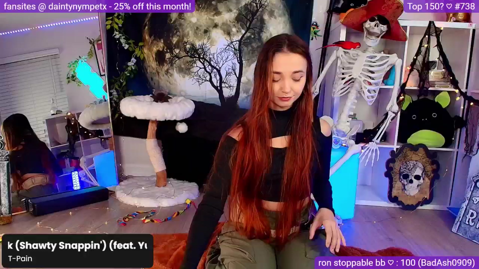 Gallery image thumbnail from nympossible's myfreecams stream on, 10/24/2024, 02:58 image 15 of 20