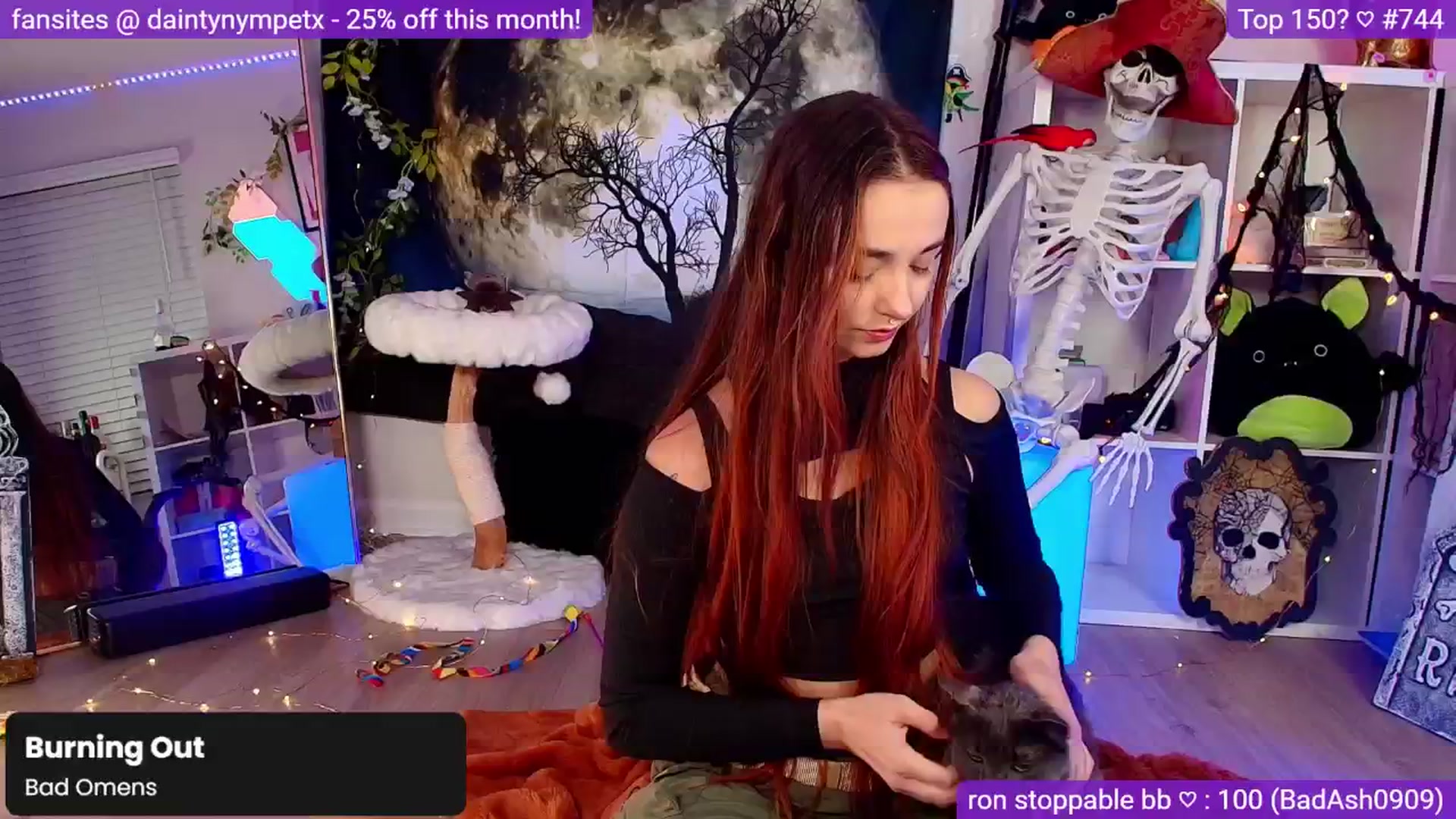 Gallery image thumbnail from nympossible's myfreecams stream on, 10/24/2024, 02:58 image 4 of 20