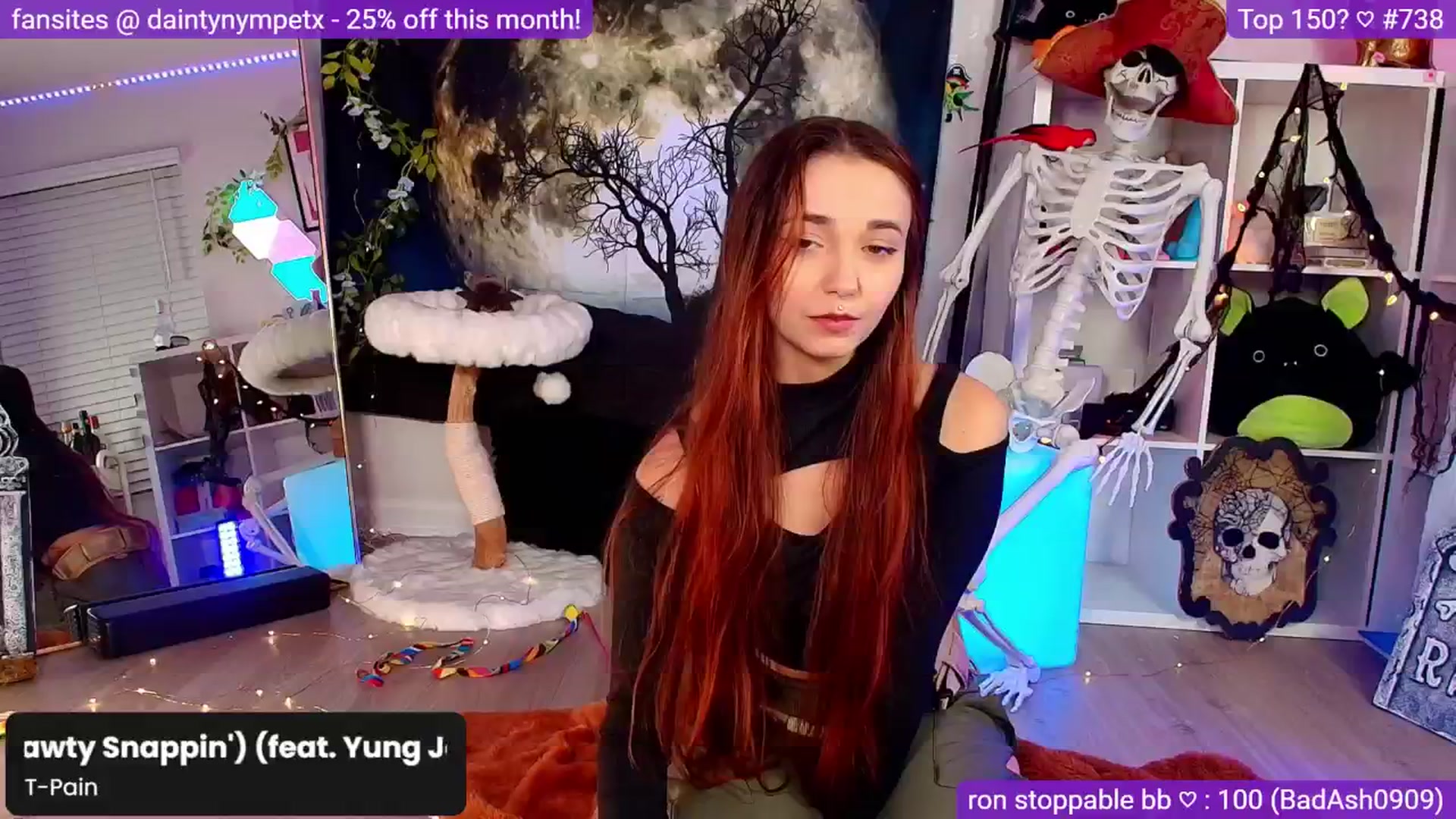 Gallery image thumbnail from nympossible's myfreecams stream on, 10/24/2024, 02:58 image 16 of 20