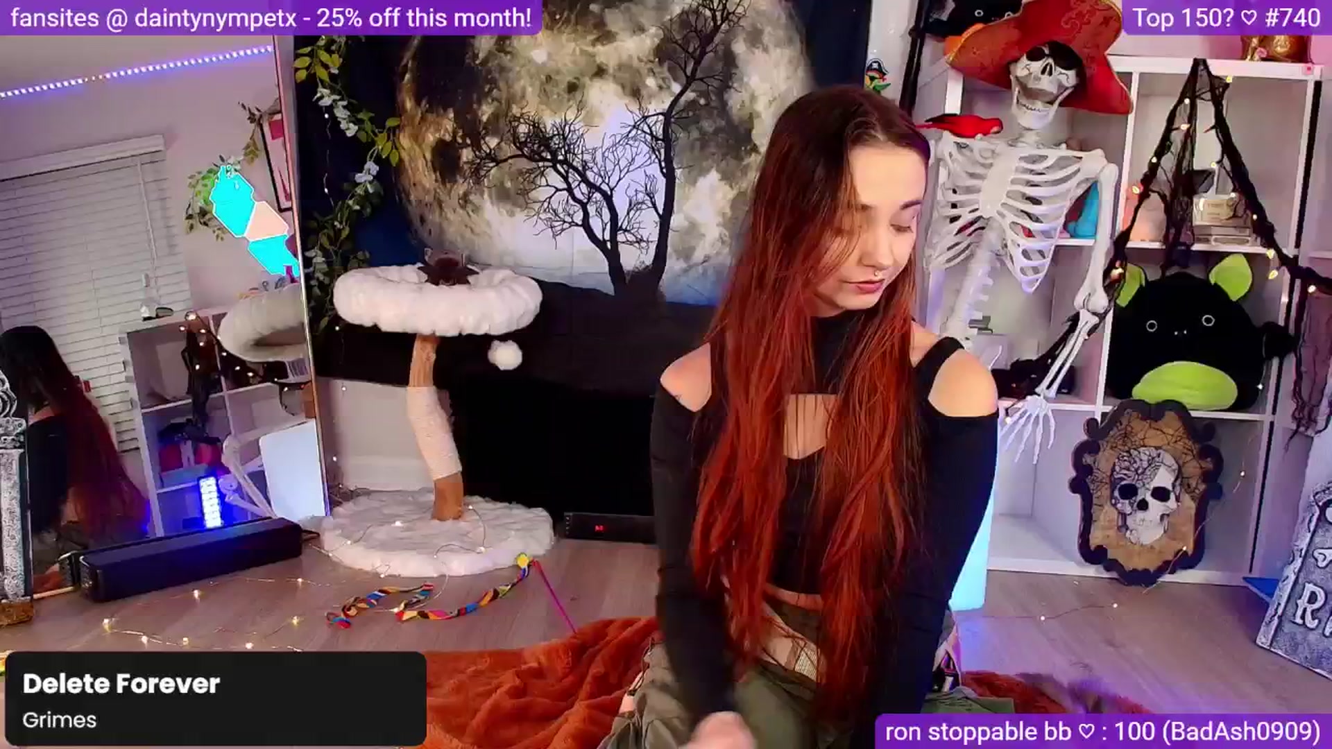 Gallery image thumbnail from nympossible's myfreecams stream on, 10/24/2024, 02:58 image 12 of 20