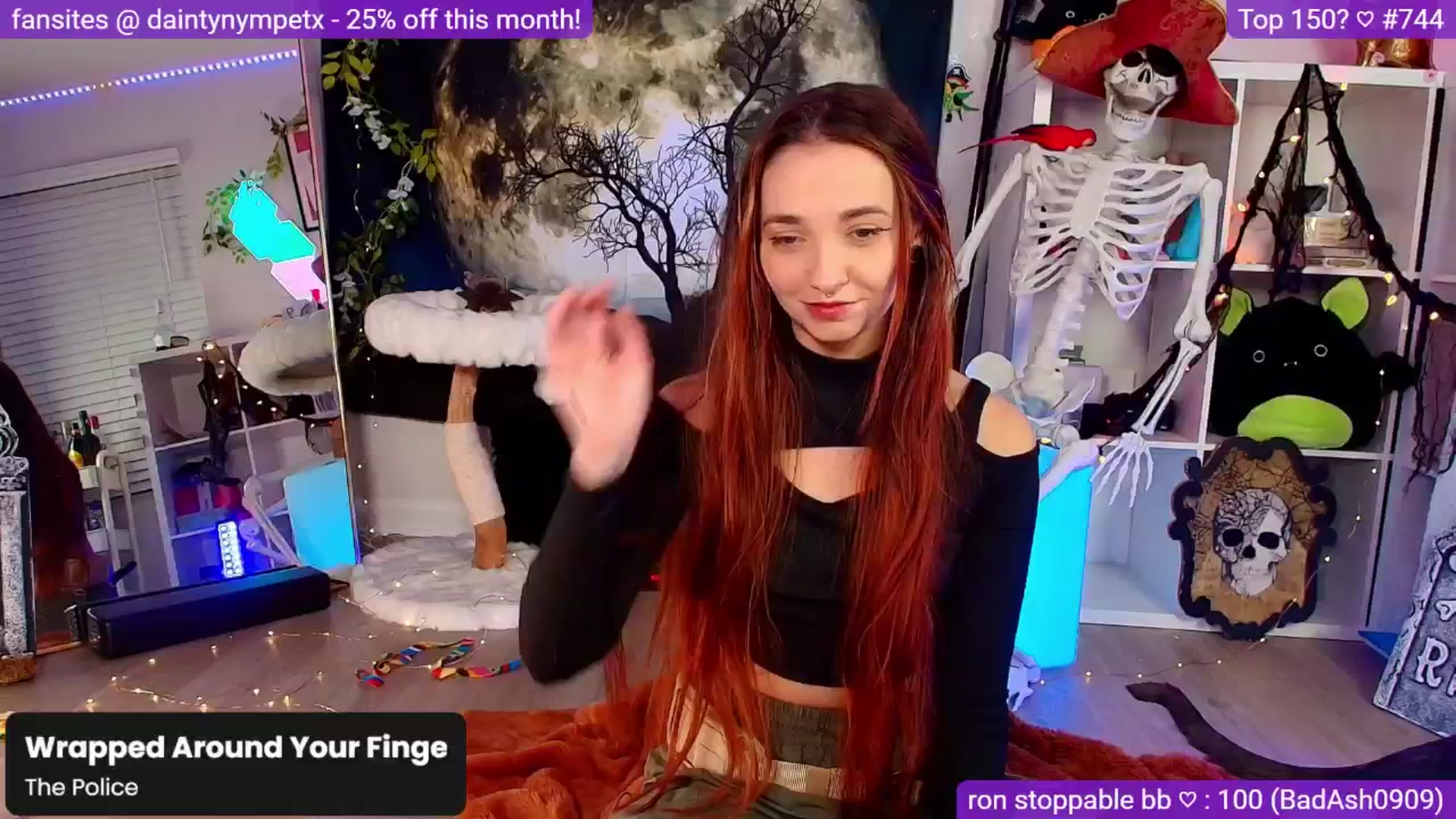 Gallery image thumbnail from nympossible's myfreecams stream on, 10/24/2024, 02:58 image 5 of 20