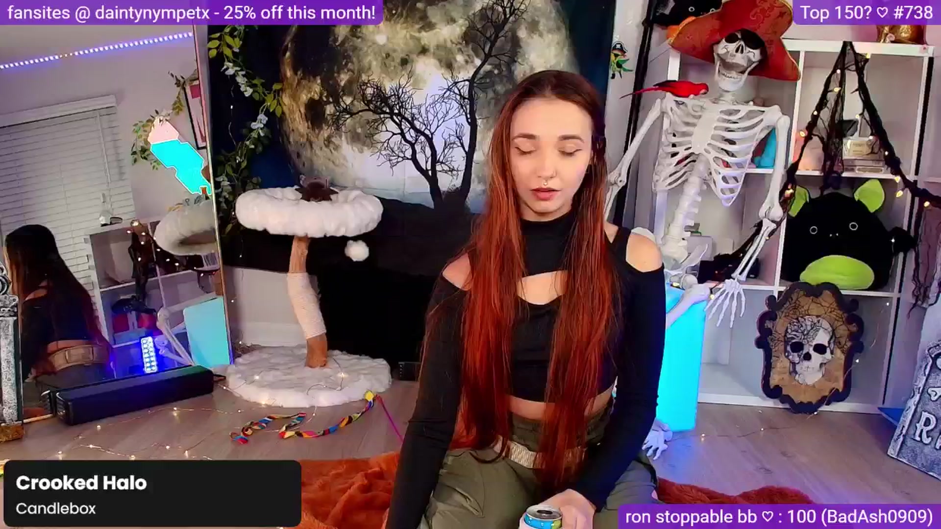 Gallery image thumbnail from nympossible's myfreecams stream on, 10/24/2024, 02:58 image 17 of 20