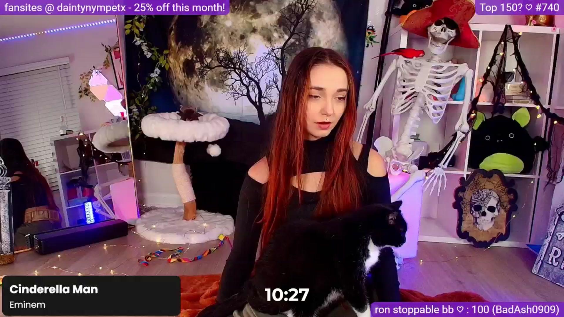 Gallery image thumbnail from nympossible's myfreecams stream on, 10/24/2024, 03:26 image 10 of 20