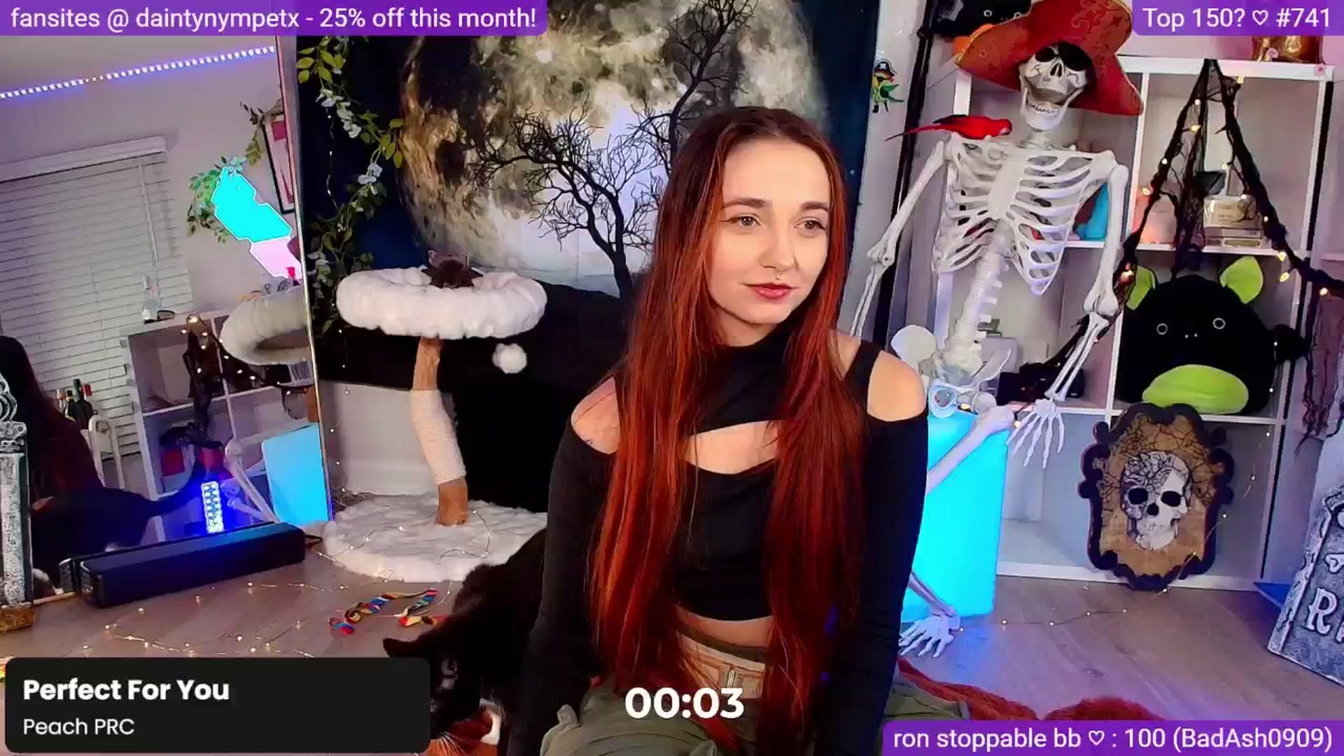 Gallery image thumbnail from nympossible's myfreecams stream on, 10/24/2024, 03:26 image 18 of 20