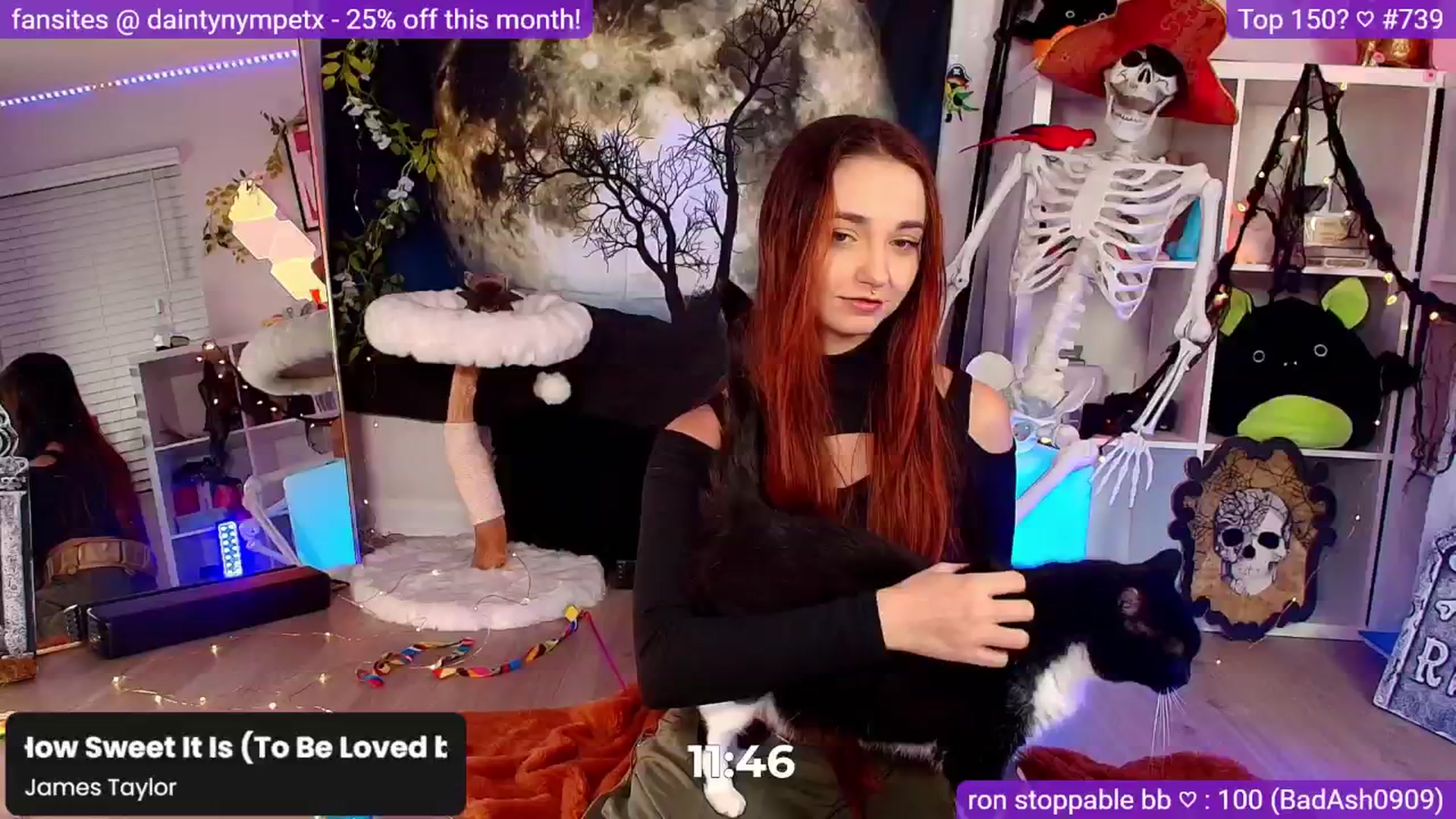 Gallery image thumbnail from nympossible's myfreecams stream on, 10/24/2024, 03:26 image 9 of 20
