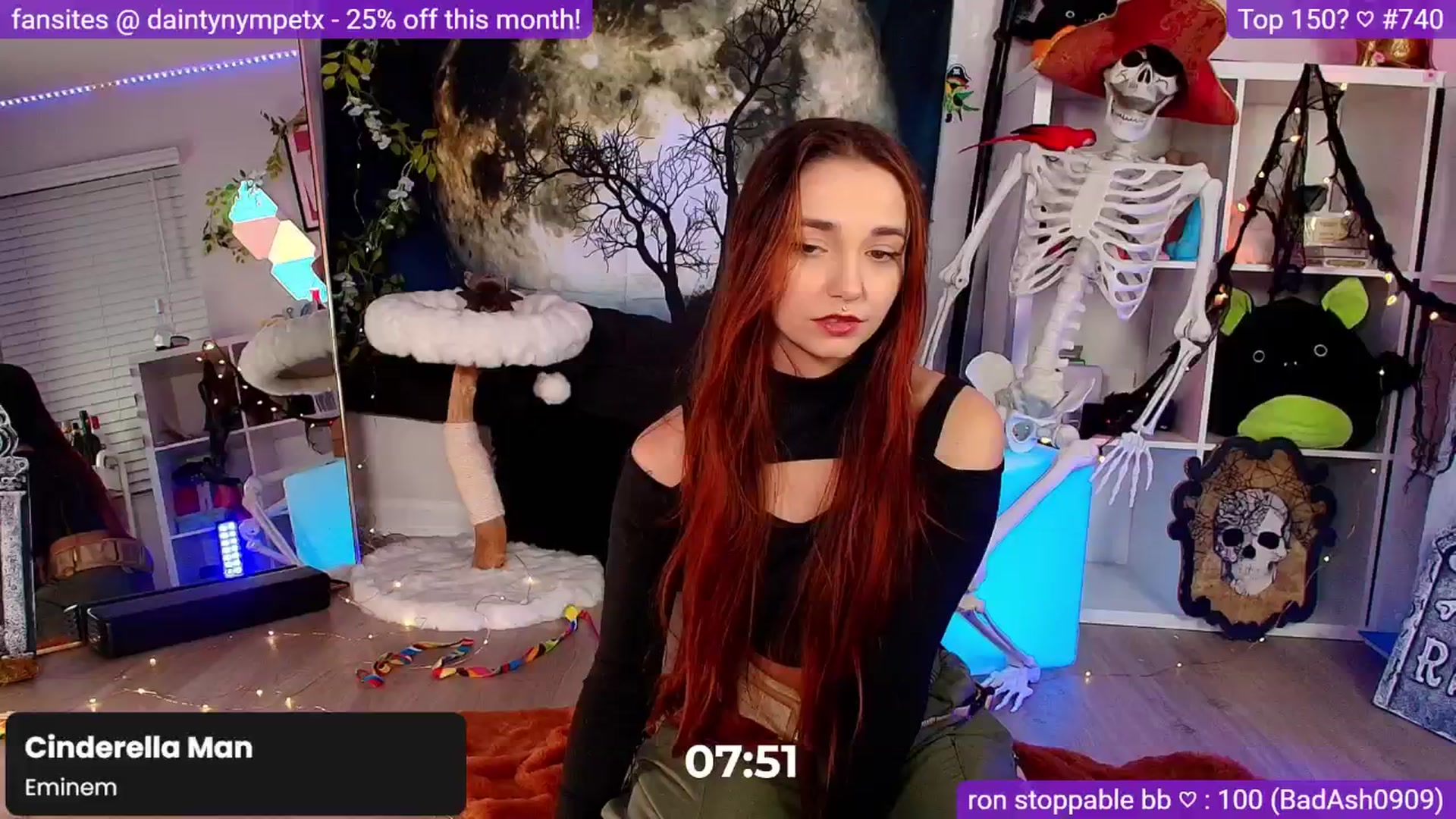 Gallery image thumbnail from nympossible's myfreecams stream on, 10/24/2024, 03:26 image 12 of 20