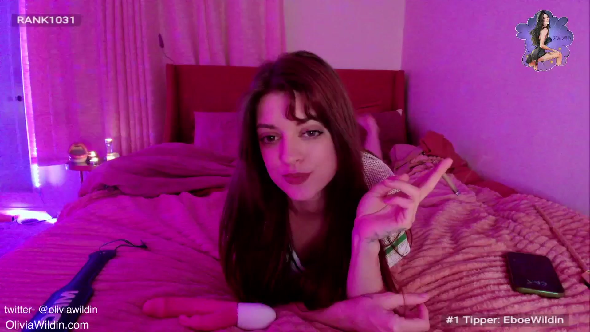 Gallery image thumbnail from oliviawildin's myfreecams stream on, 03/13/2025, 04:10 image 8 of 20
