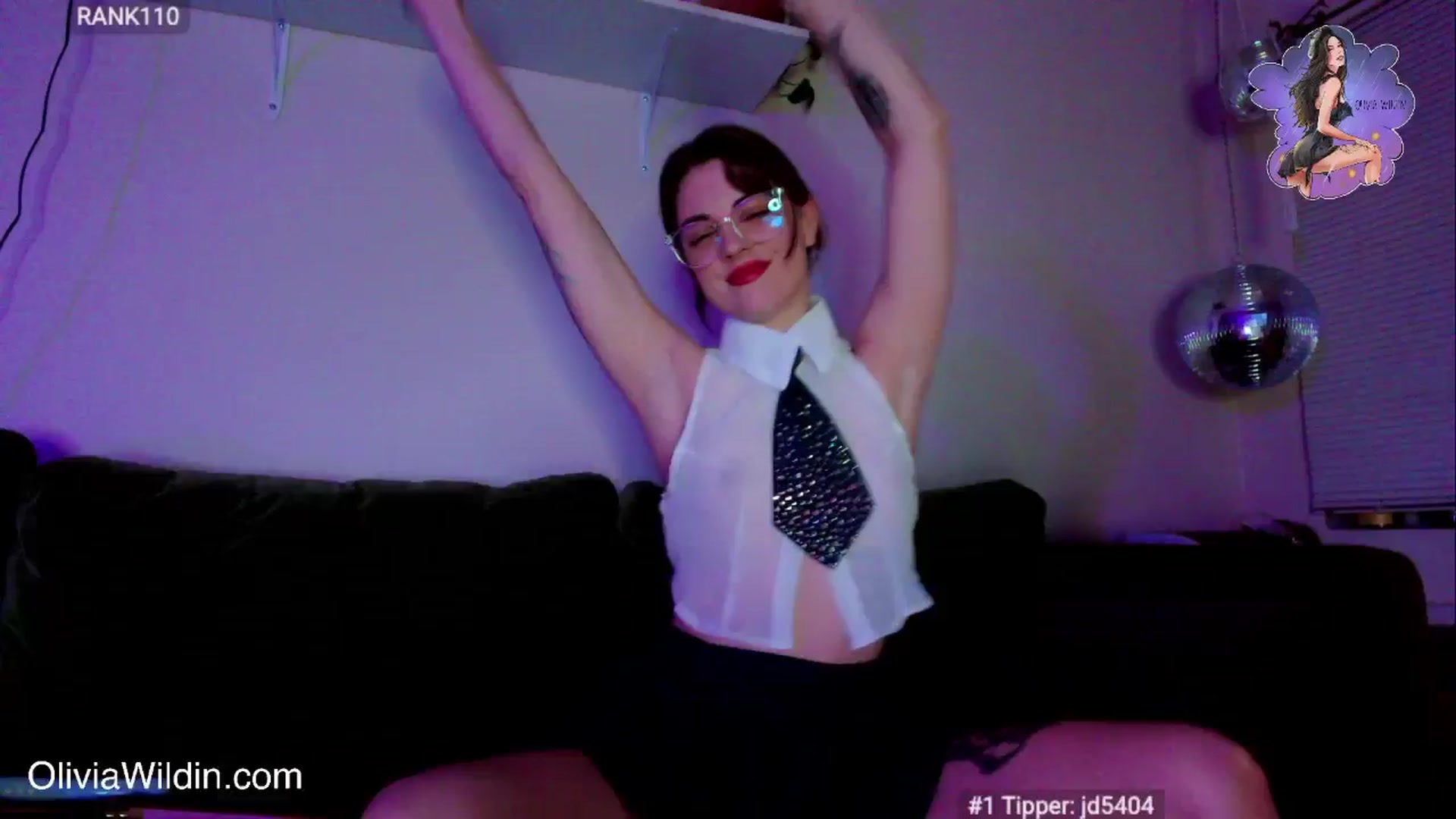Gallery image thumbnail from oliviawildin's myfreecams stream on, 04/15/2025, 05:00 image 10 of 20
