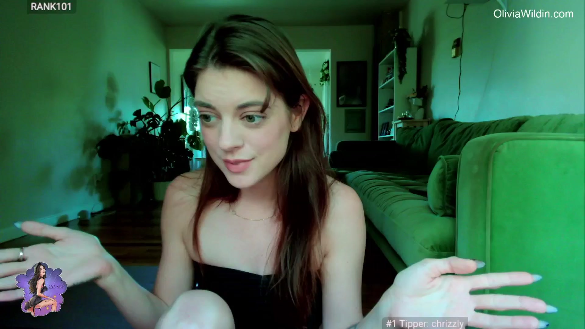 Gallery image thumbnail from oliviawildin's myfreecams stream on, 04/24/2025, 24:33 image 6 of 20
