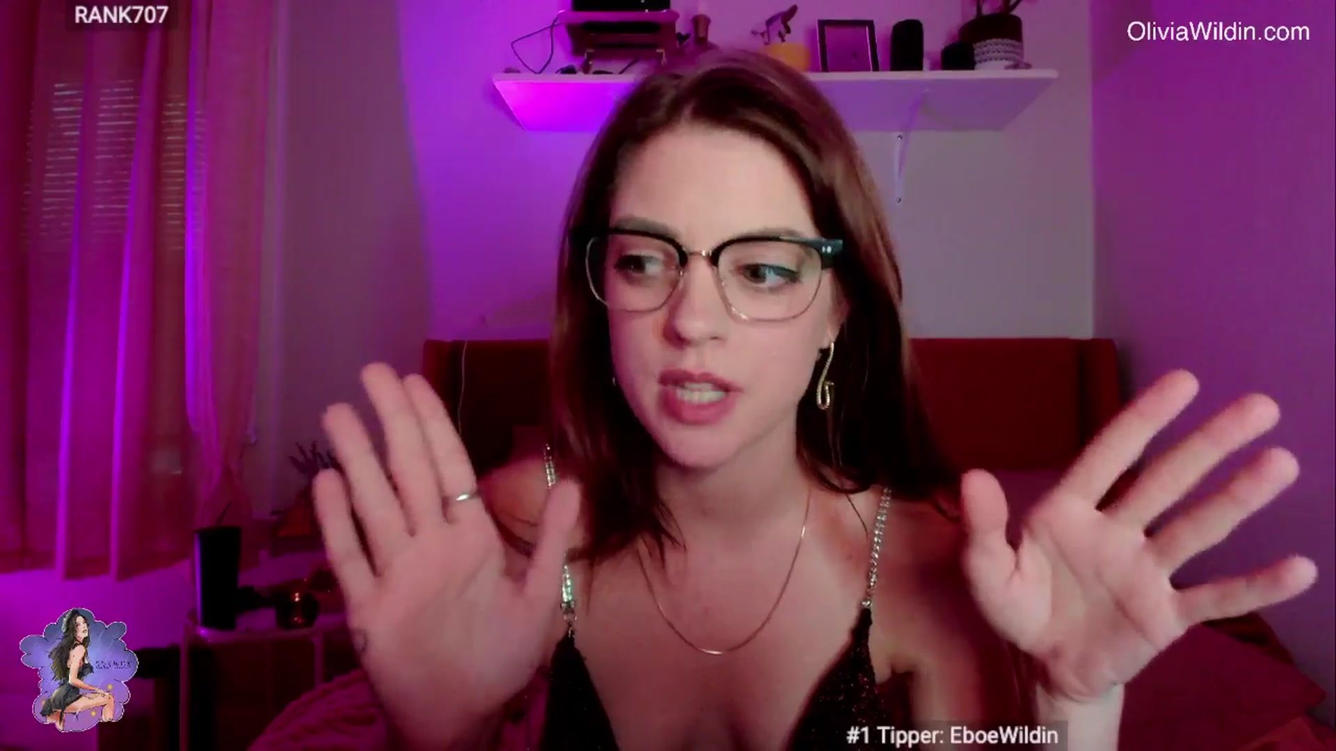 Gallery image thumbnail from oliviawildin's myfreecams stream on, 08/13/2025, 05:22 image 9 of 20