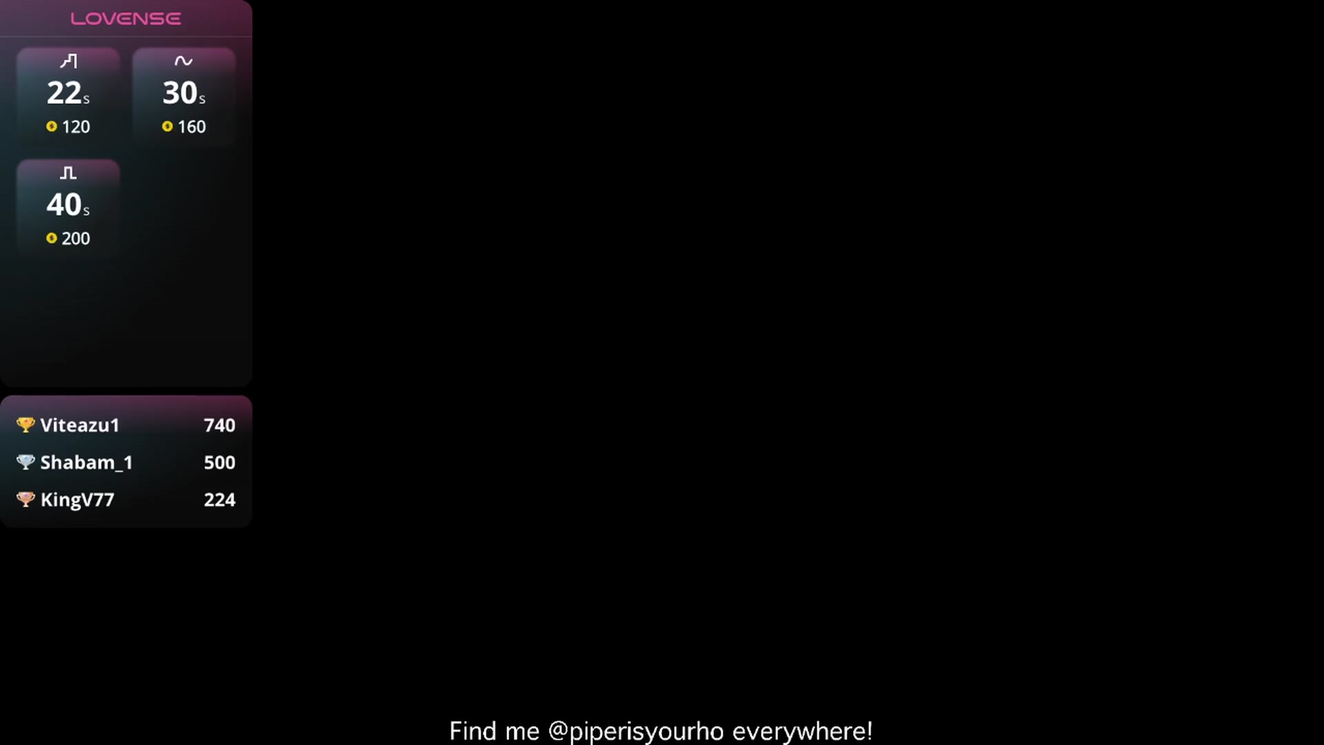Gallery image thumbnail from piperisyourho's myfreecams stream on, 03/23/2025, 02:53 image 17 of 20