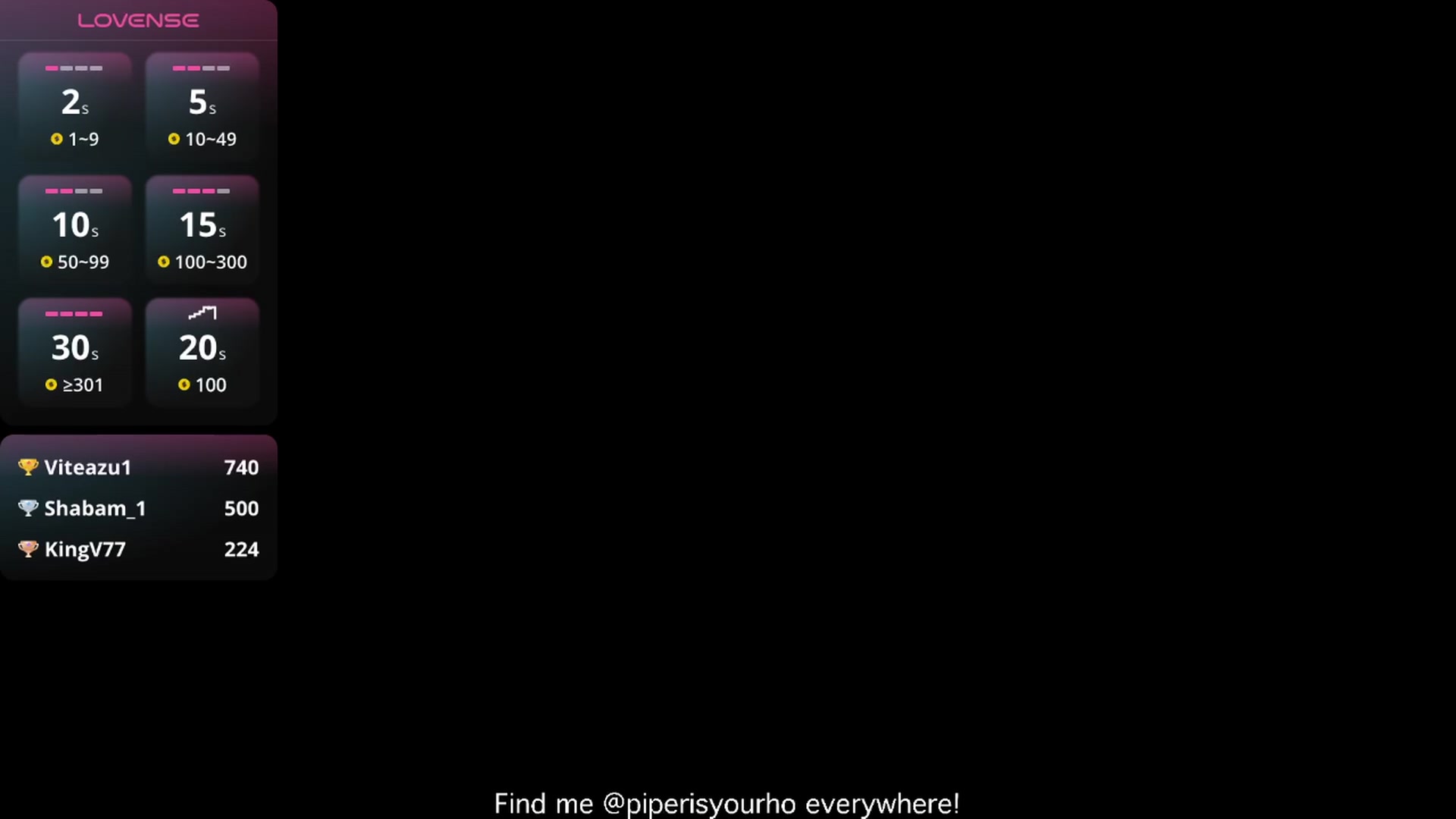 Gallery image thumbnail from piperisyourho's myfreecams stream on, 03/23/2025, 02:53 image 18 of 20