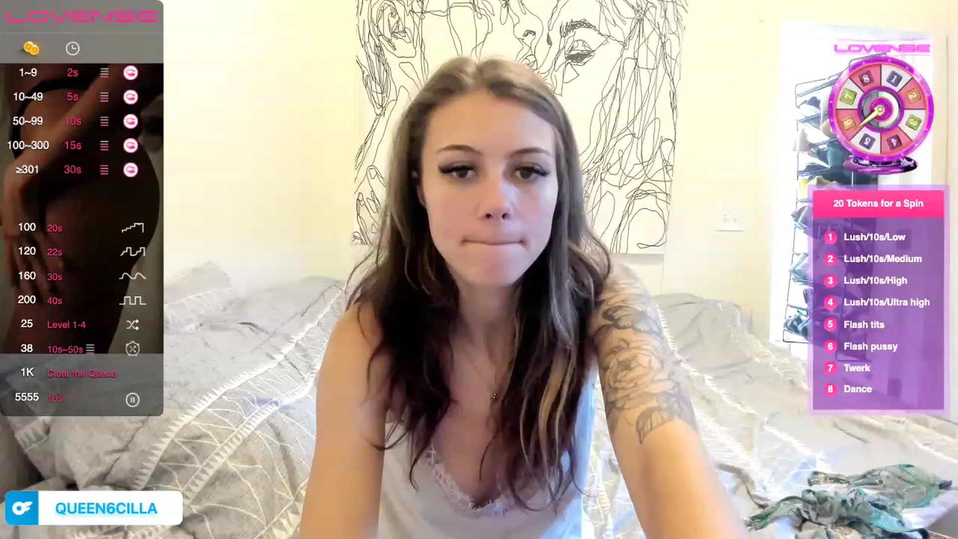 Gallery image thumbnail from queen6cilla's myfreecams stream on, 07/31/2023, 01:35 image 2 of 20