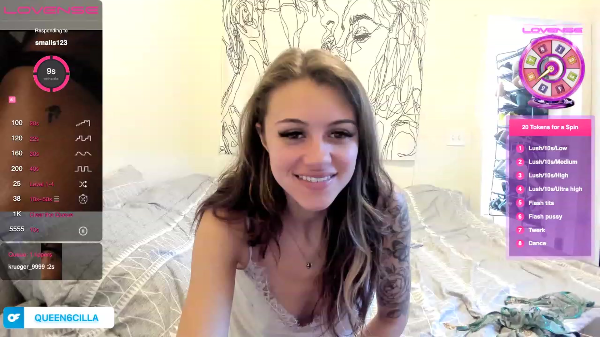 Gallery image thumbnail from queen6cilla's myfreecams stream on, 07/31/2023, 01:35 image 1 of 20