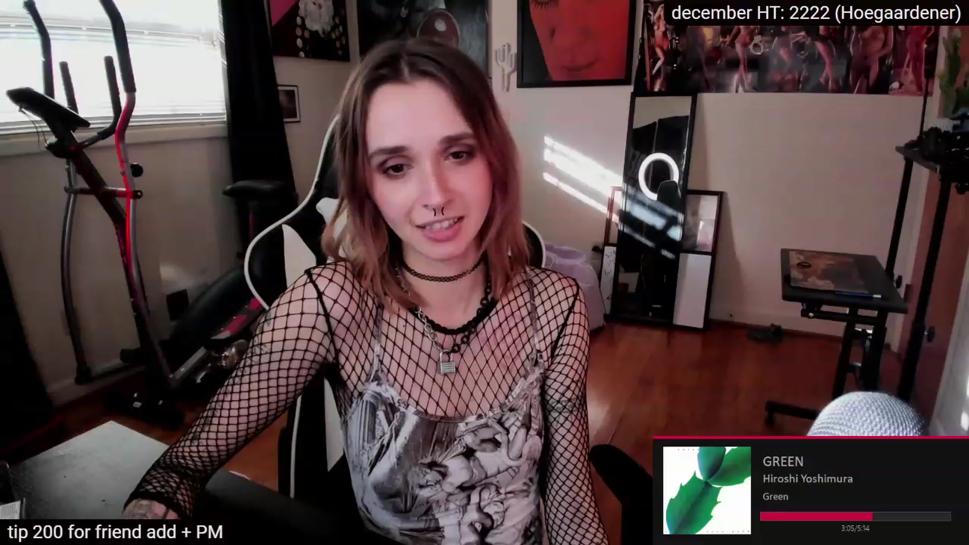 Gallery image thumbnail from sadgrrl's myfreecams stream on, 12/18/2022, 21:07 image 5 of 20