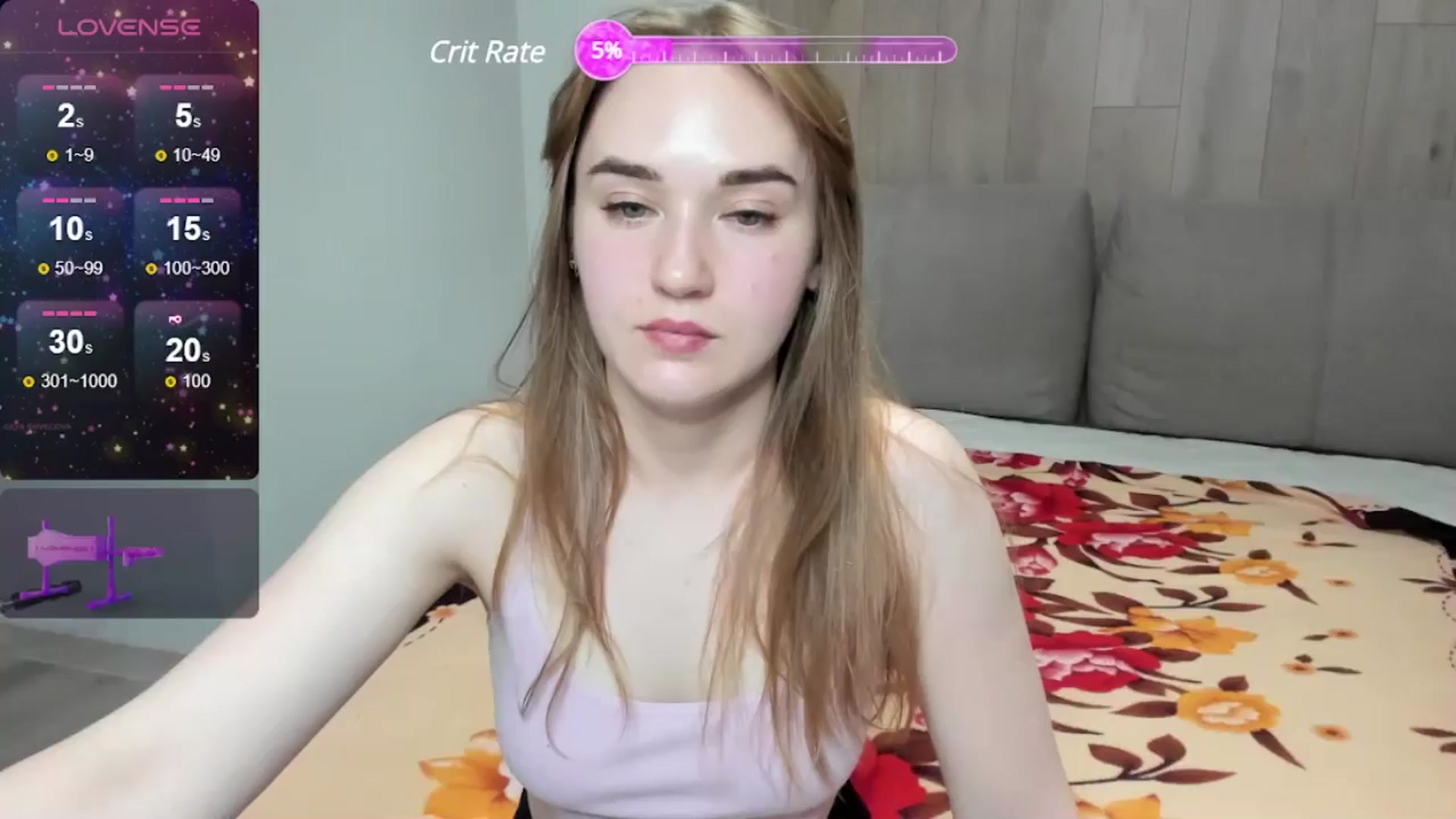 Gallery image thumbnail from samantamoons's myfreecams stream on, 05/27/2024, 21:26 image 1 of 20