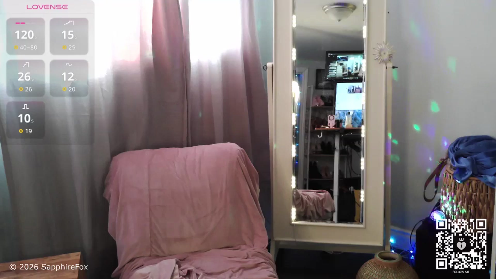 Gallery image thumbnail from sapphirefox's myfreecams stream on, 02/02/2026, 18:49 image 20 of 20