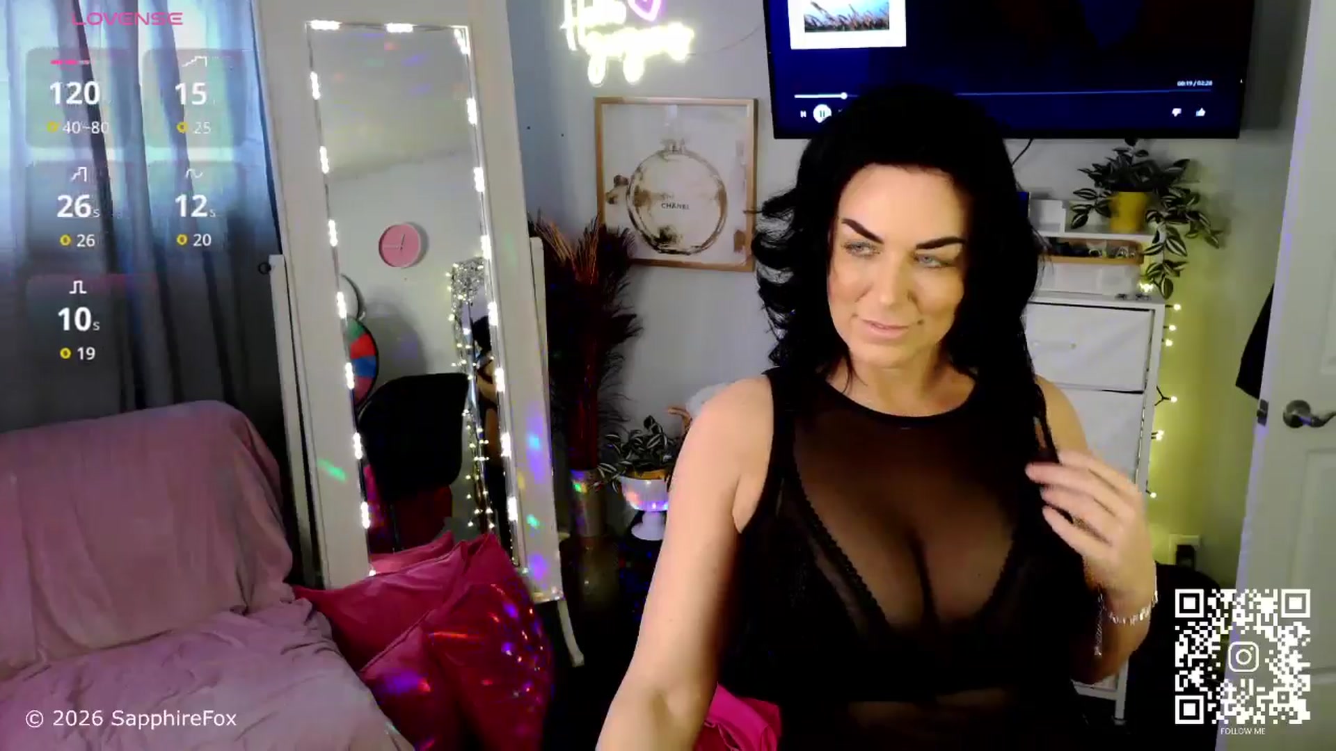 Gallery image thumbnail from sapphirefox's myfreecams stream on, 02/23/2026, 16:41 image 7 of 20