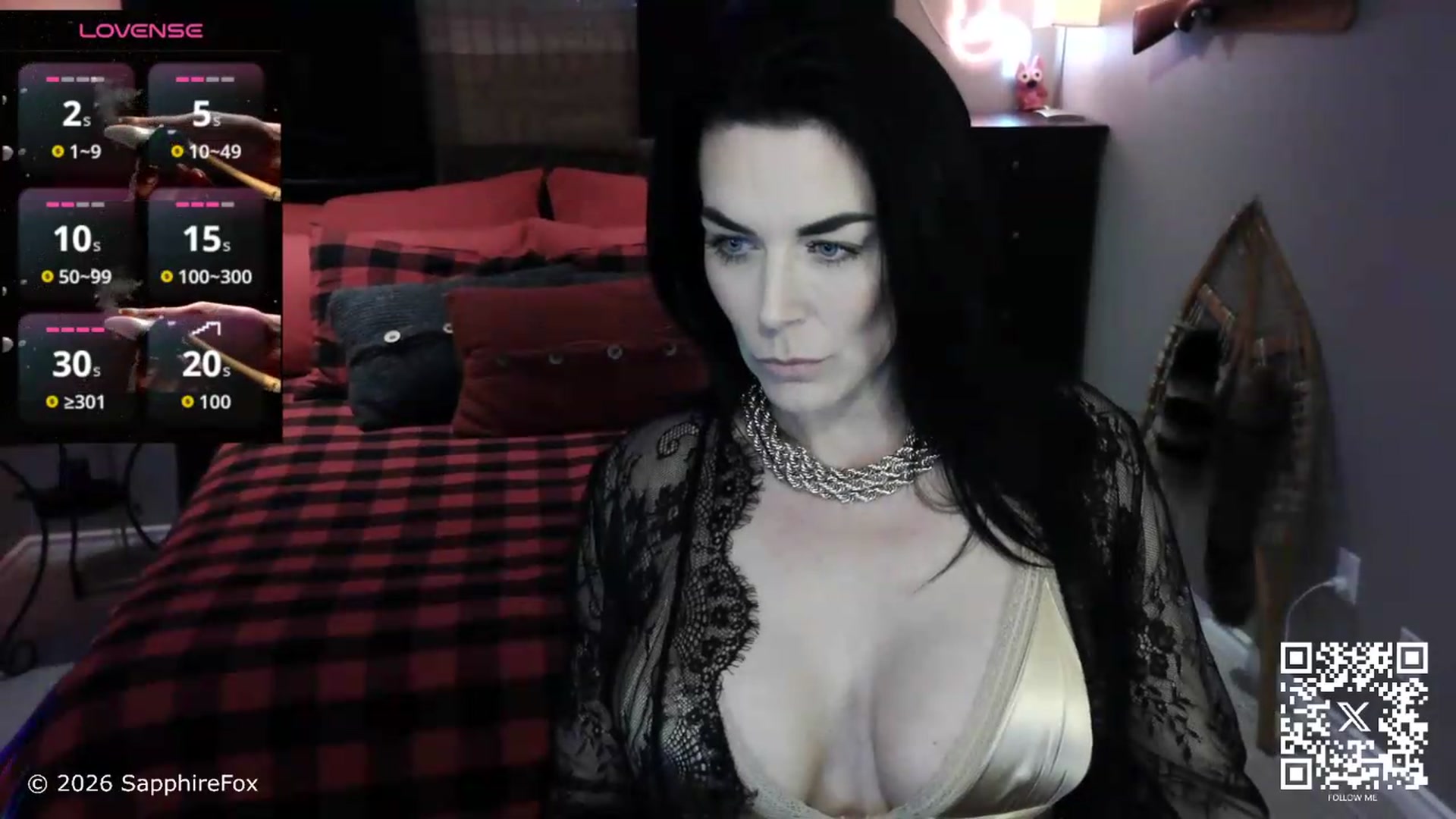Gallery image thumbnail from sapphirefox's myfreecams stream on, 06/01/2026, 19:19 image 2 of 20