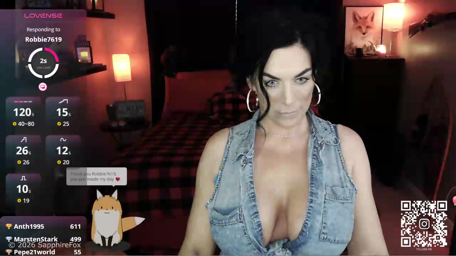 Gallery image thumbnail from sapphirefox's myfreecams stream on, 07/30/2026, 19:51 image 12 of 20