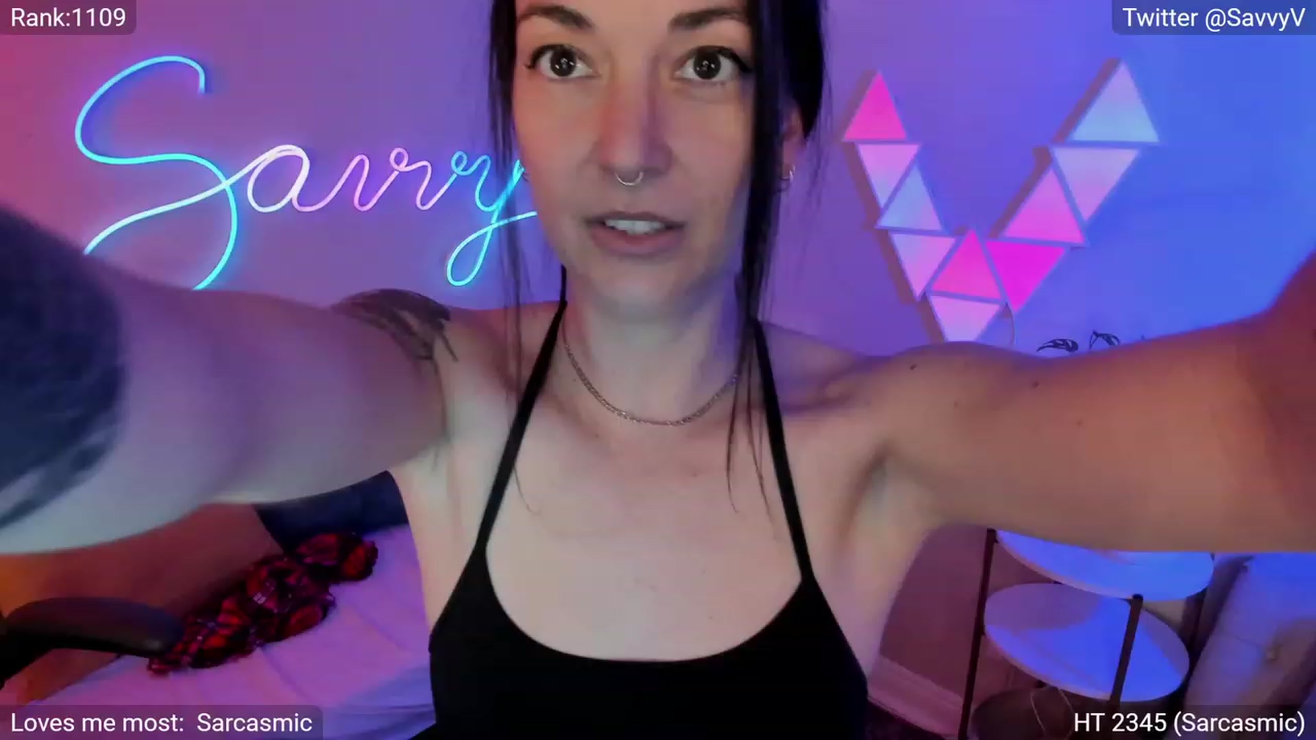 Gallery image thumbnail from savvyv's myfreecams stream on, 02/21/2023, 05:42 image 6 of 20
