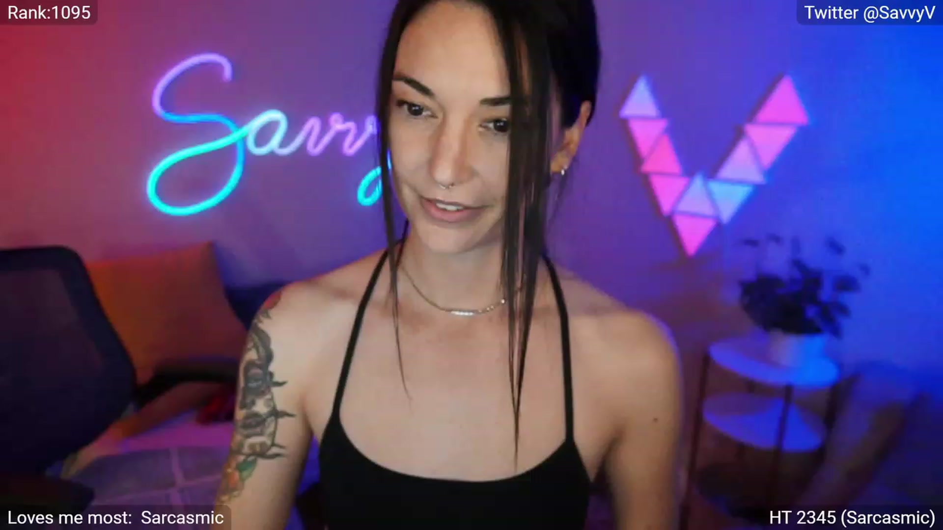Gallery image thumbnail from savvyv's myfreecams stream on, 02/21/2023, 05:42 image 9 of 20