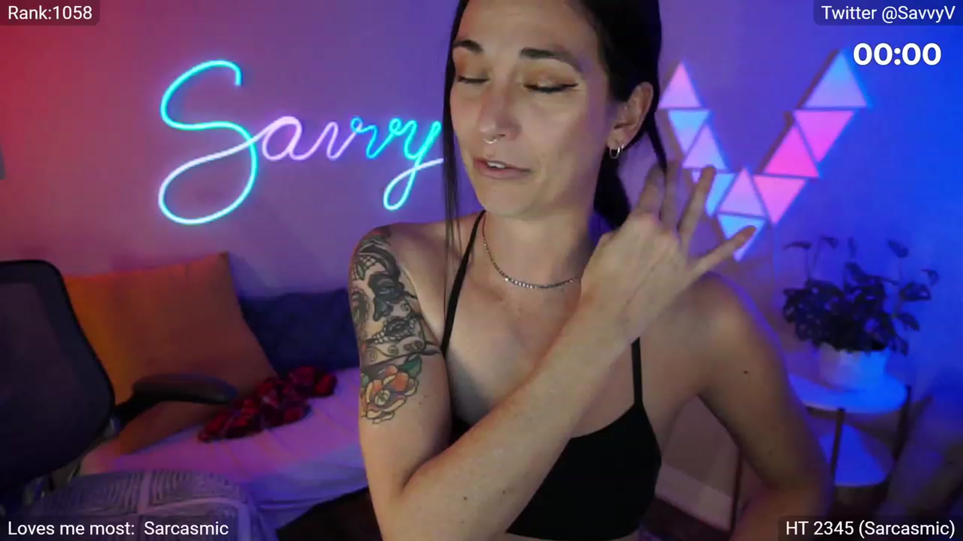 Gallery image thumbnail from savvyv's myfreecams stream on, 02/21/2023, 05:42 image 19 of 20