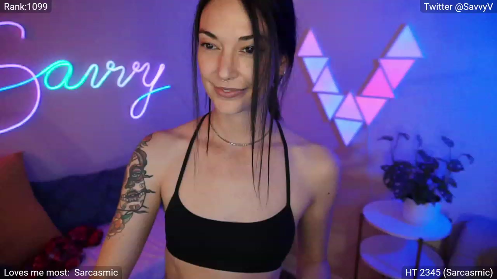 Gallery image thumbnail from savvyv's myfreecams stream on, 02/21/2023, 05:42 image 7 of 20