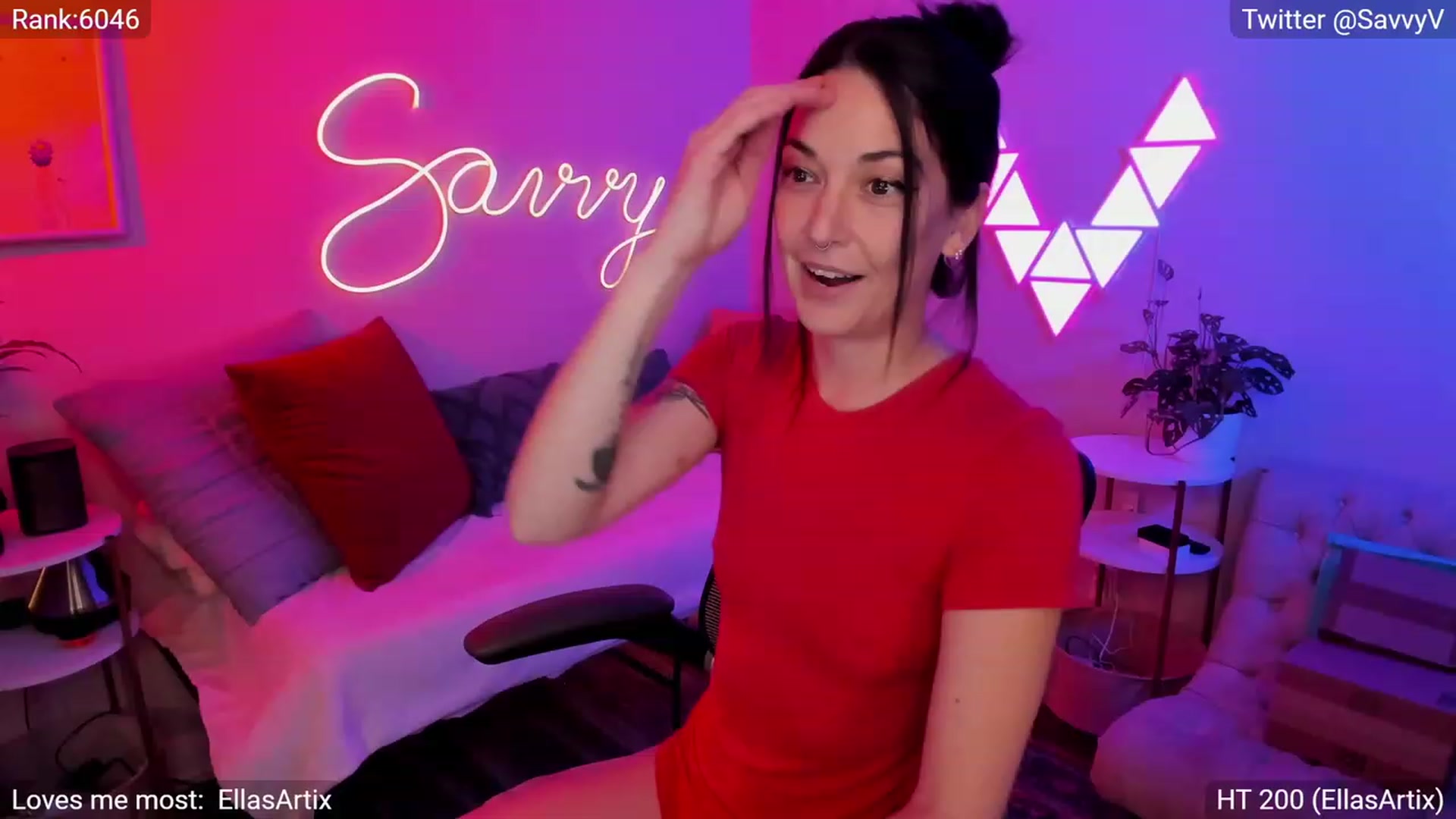 Gallery image thumbnail from savvyv's myfreecams stream on, 03/25/2023, 03:38 image 12 of 20