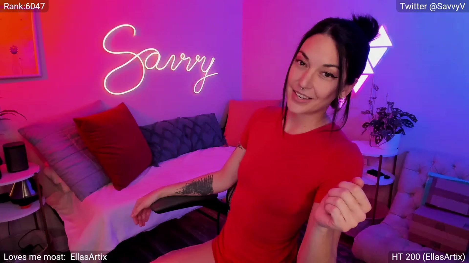 Gallery image thumbnail from savvyv's myfreecams stream on, 03/25/2023, 03:38 image 9 of 20