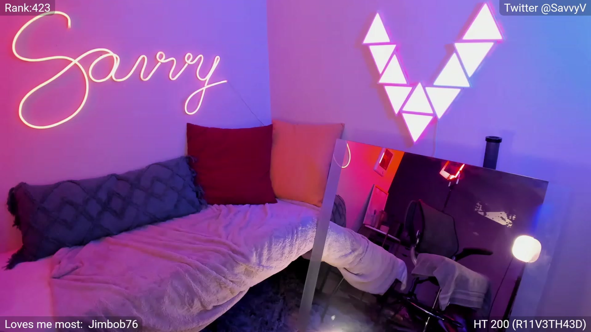 Gallery image thumbnail from savvyv's myfreecams stream on, 04/06/2023, 08:09 image 12 of 20