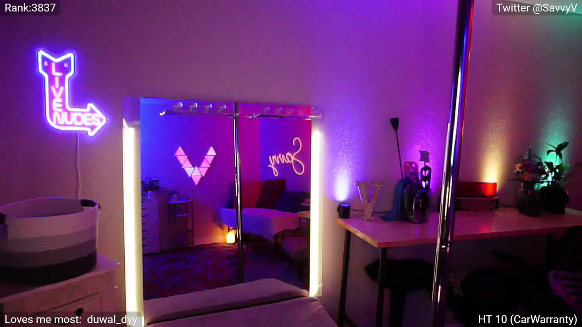 Gallery image thumbnail from savvyv's myfreecams stream on, 05/02/2023, 07:49 image 1 of 20