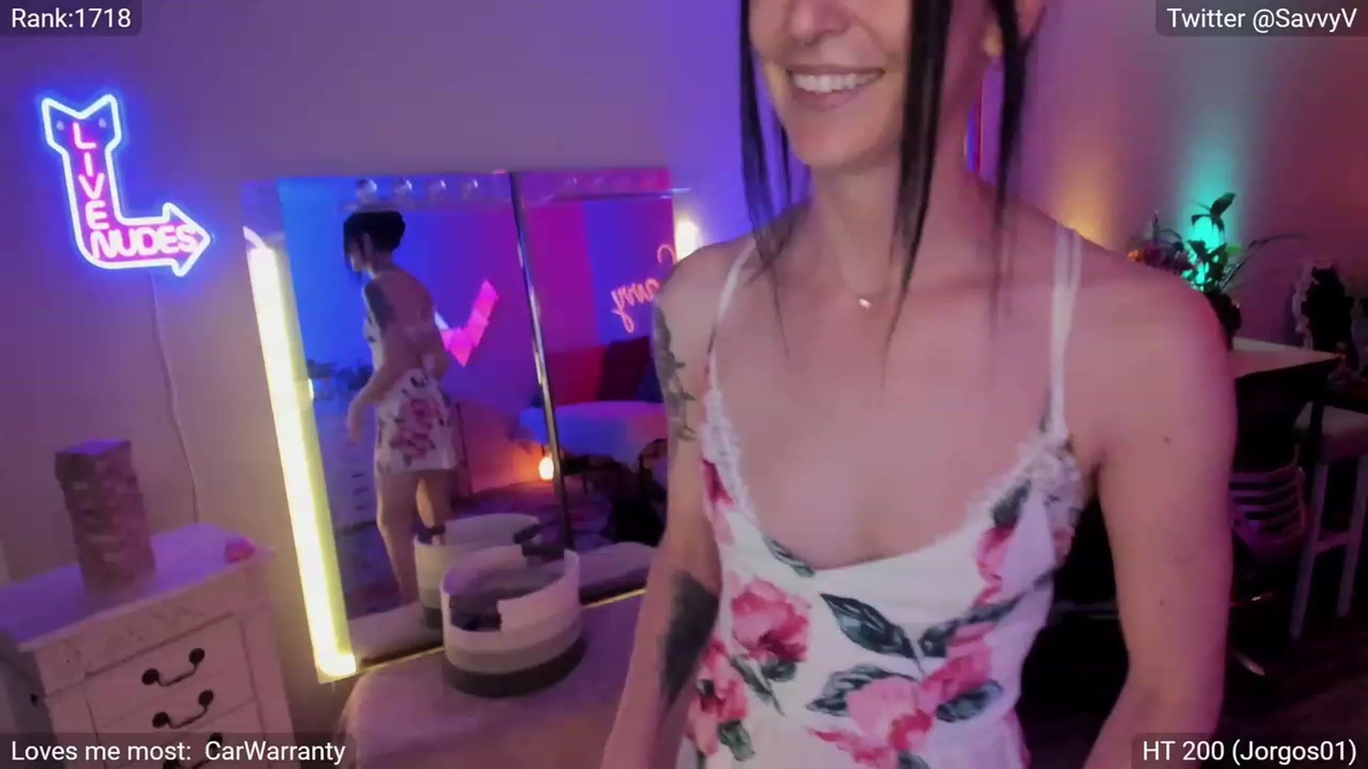 Gallery image thumbnail from savvyv's myfreecams stream on, 05/02/2023, 07:49 image 13 of 20